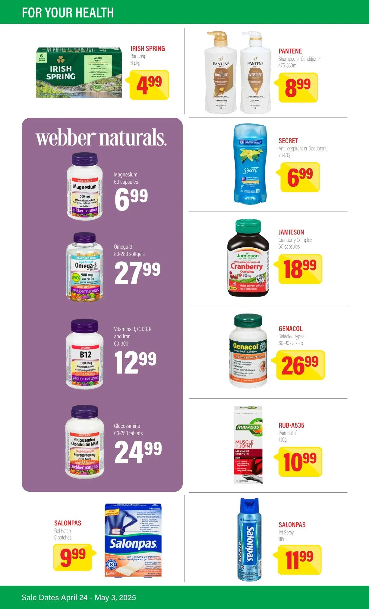 Super Thrifty Sales from April 24 to May 3 2025 - flyer page 3