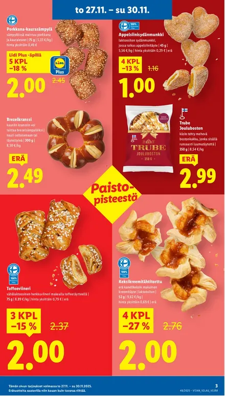 Lidl voimassa alkaen 27. marraskuuta - 3. joulukuuta 2025 - Tarjouslehti sivu 3