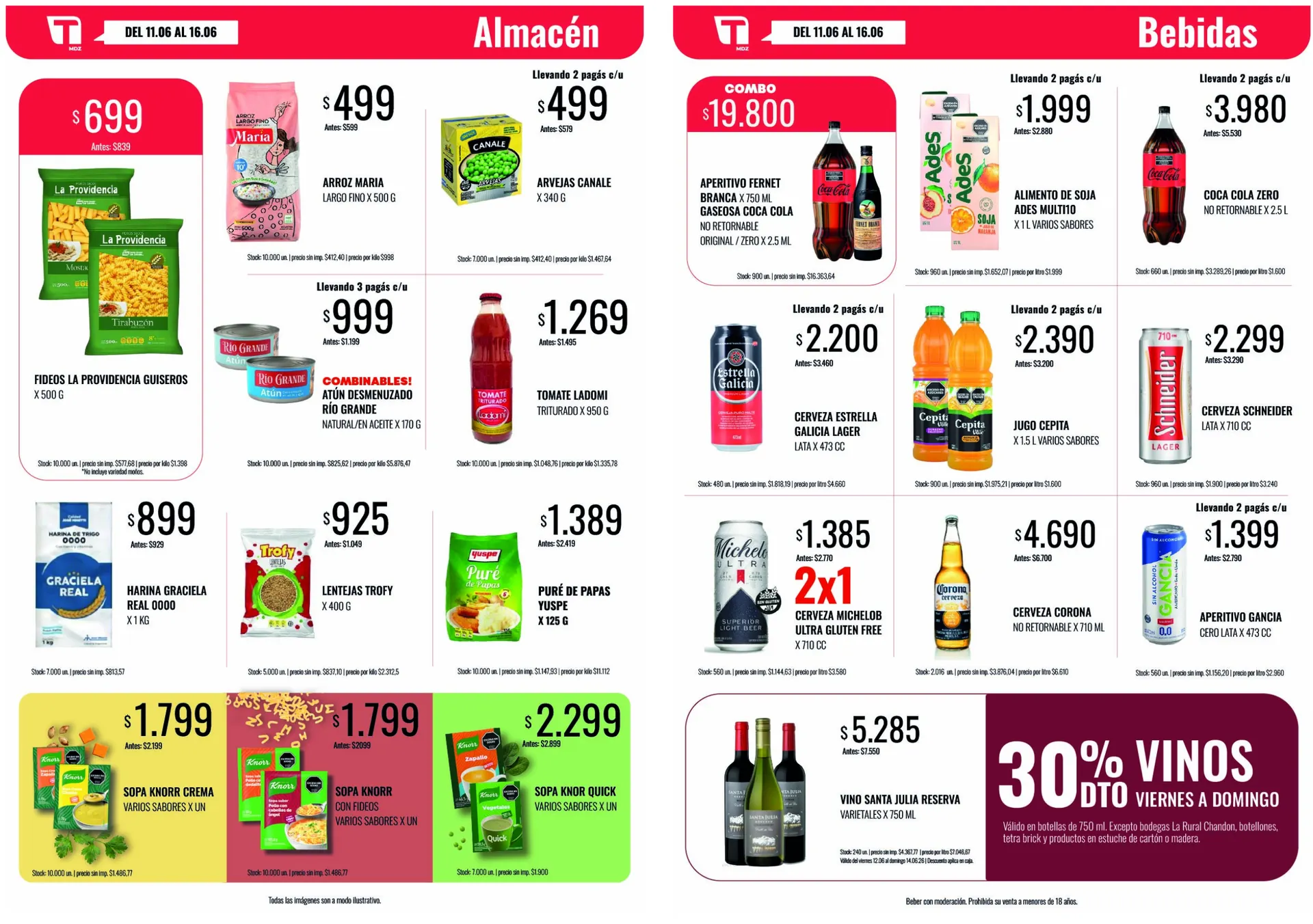 Ofertas de  Ofertas Supermercados Tadicor 11 de junio al 16 de junio 2026 - Página 3 del catálogo
