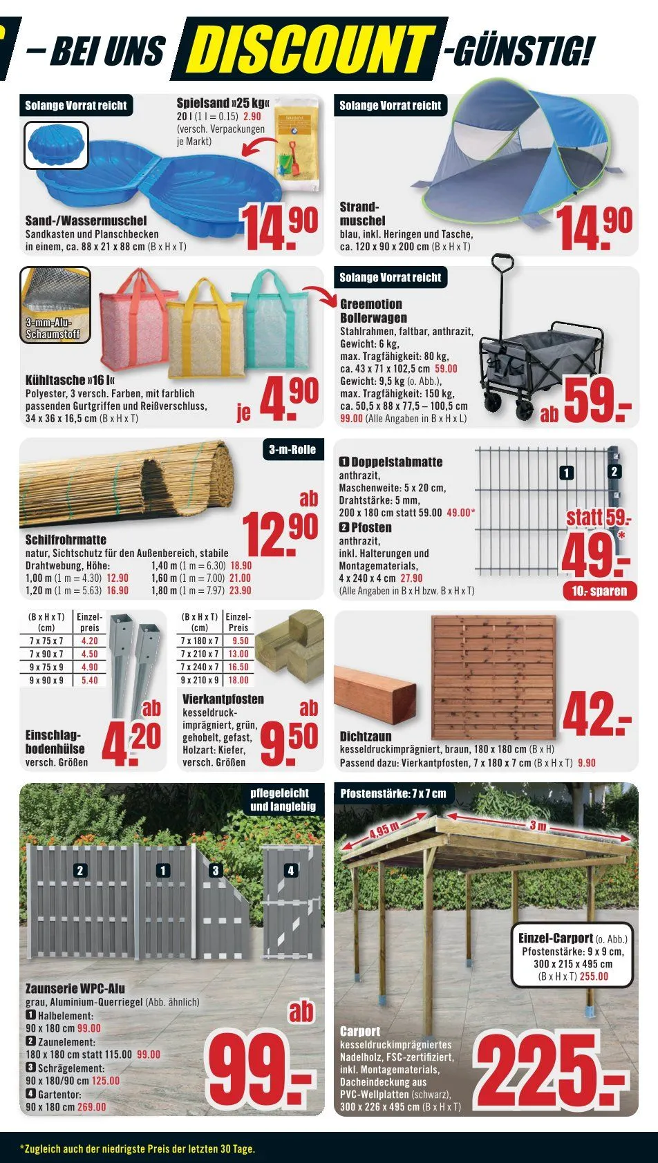 B1 Discount Baumarkt Angebote von 27. Juni bis 3. Juli 2026 - Prospekt seite 3