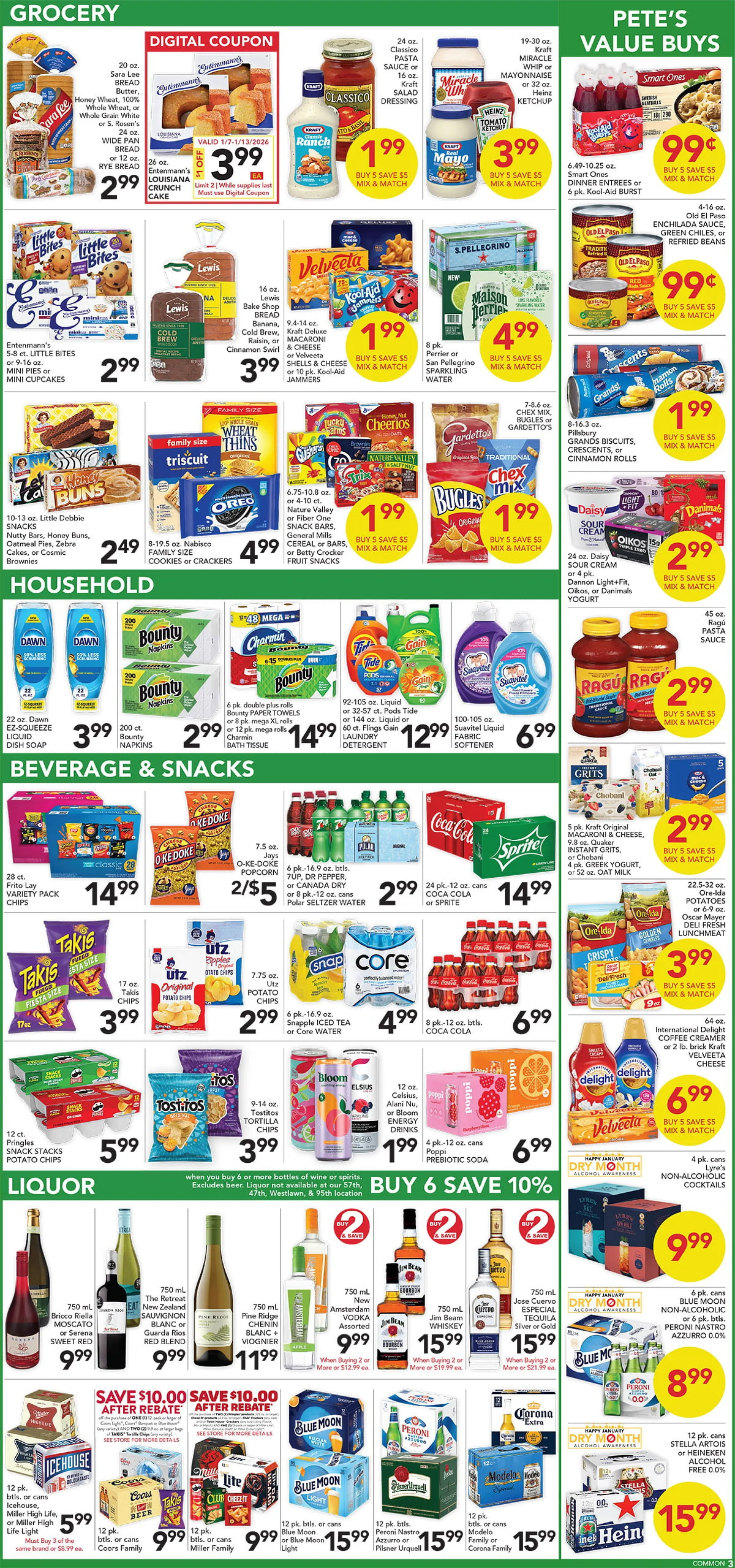 Weekly ad Pete's Fresh Market Sales from January 7 to January 13 2026 - Page 3