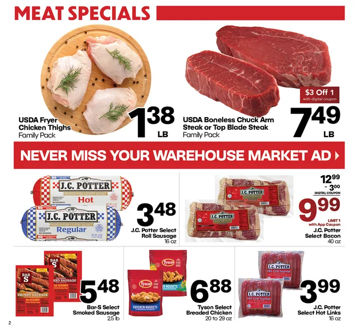 Weekly ad Warehouse Market  from December 31 to January 6 2026 - Page 3