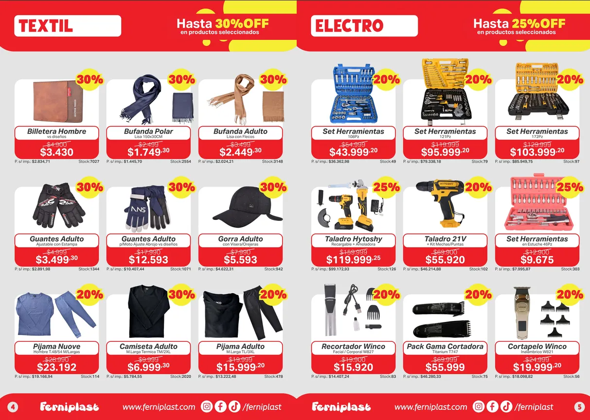 Ofertas de  Ferniplast Ofertas 1 de junio al 25 de junio 2026 - Página 3 del catálogo