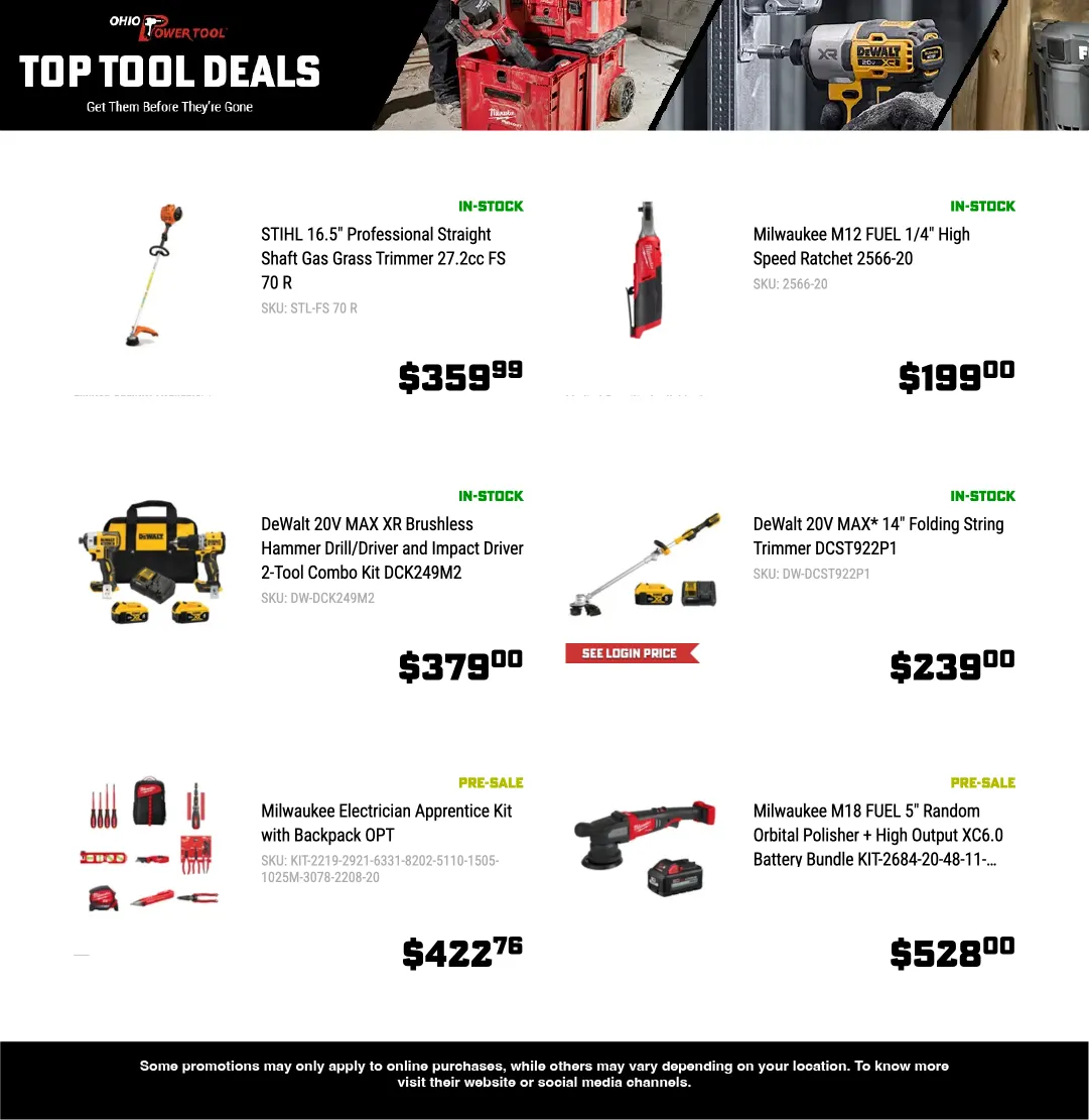 Weekly ad  Ohio Power Tool Sales from May 12 to May 26 2026 - Page 2