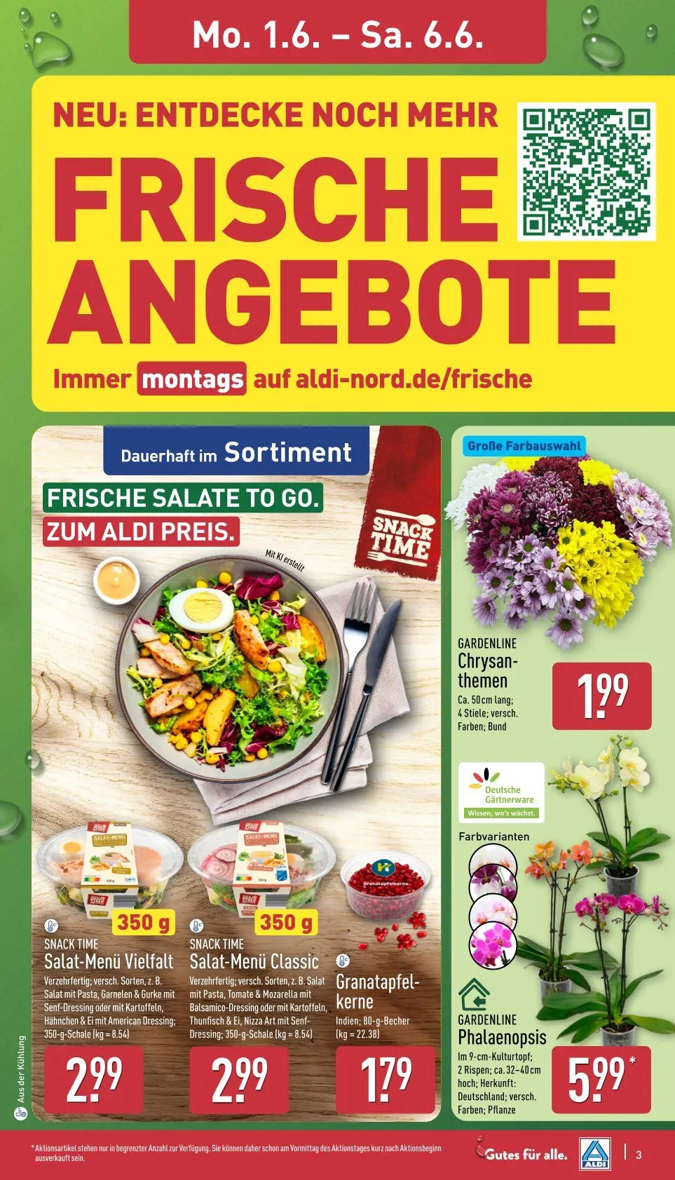 ALDI Nord Prospekte - Aktuelle Angebote von 1. Juni bis 6. Juni 2026 - Prospekt seite 3