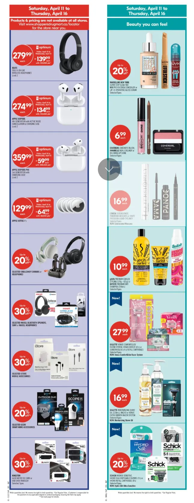 Pharmaprix Sales from April 9 to April 22 2026 - flyer page 3
