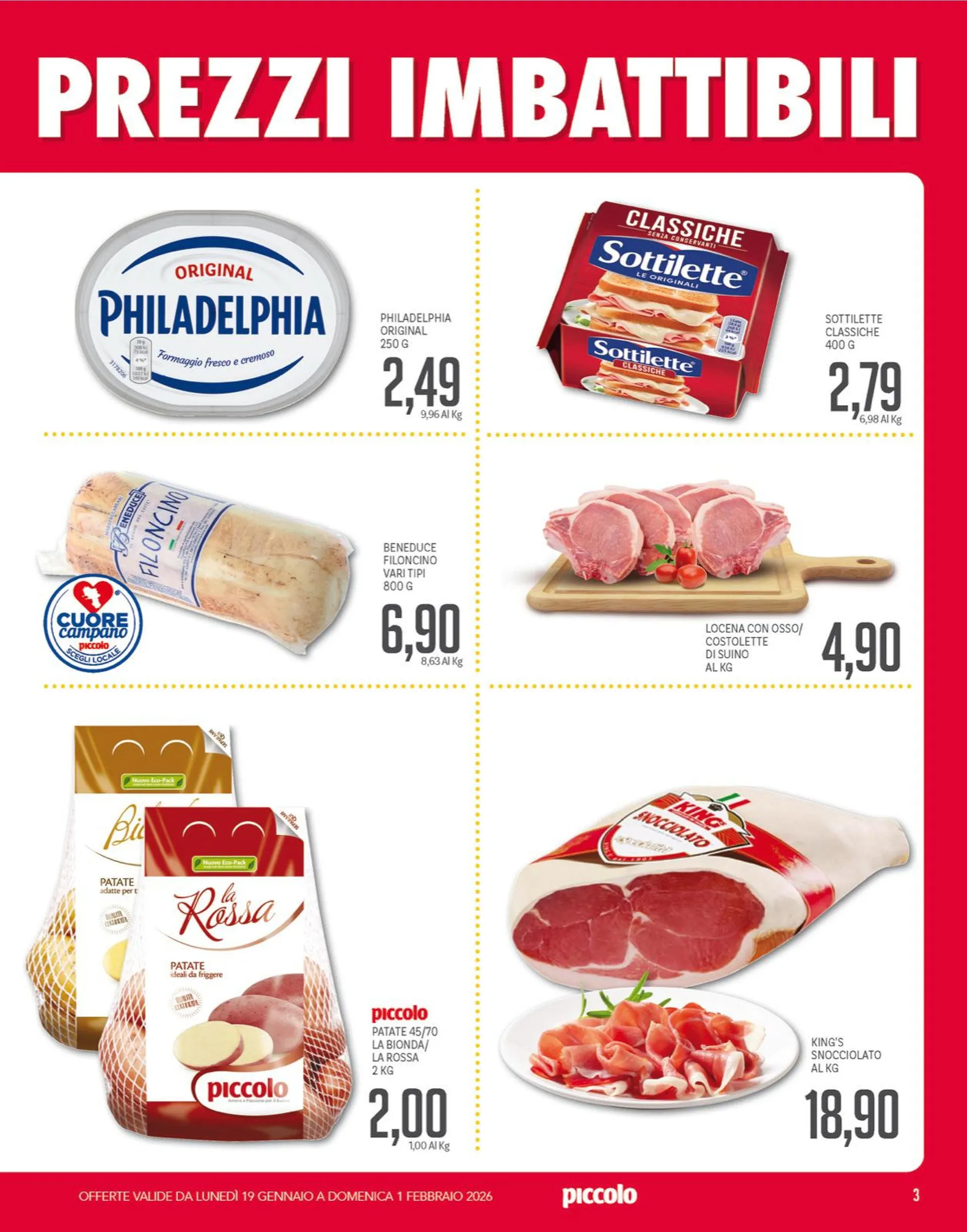 Volantino Piccolo da 19 gennaio a 1 febbraio di 2026 - Pagina del volantino 3
