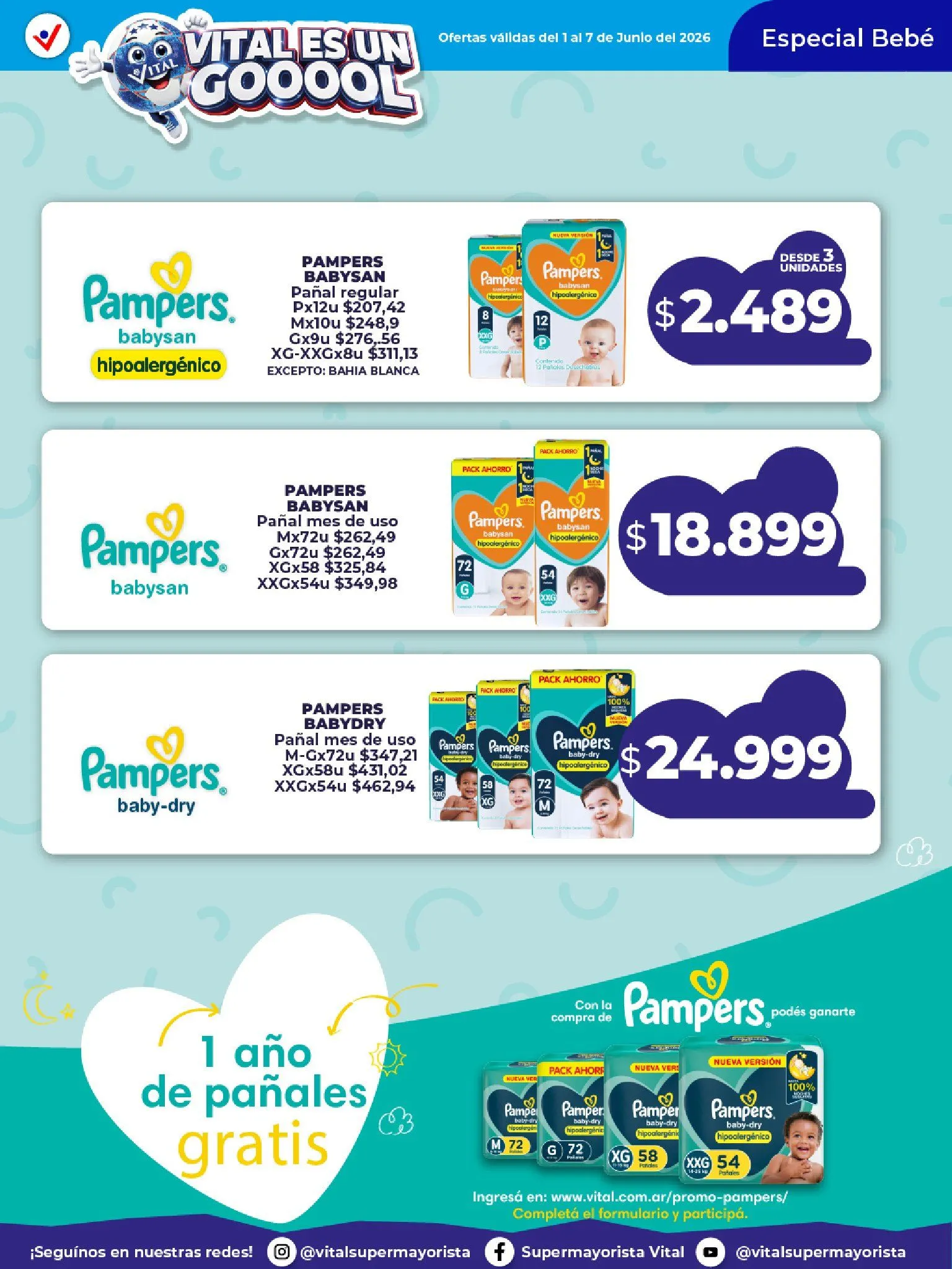 Ofertas de Vital Ofertas 1 de junio al 7 de junio 2026 - Página 3 del catálogo