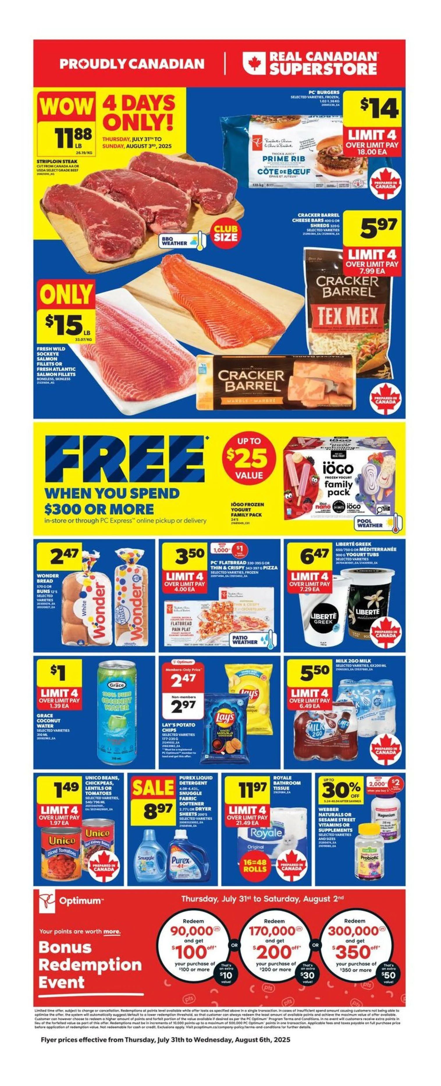 Real Canadian Superstore flyers from July 31 to August 6 2025 - flyer page 3