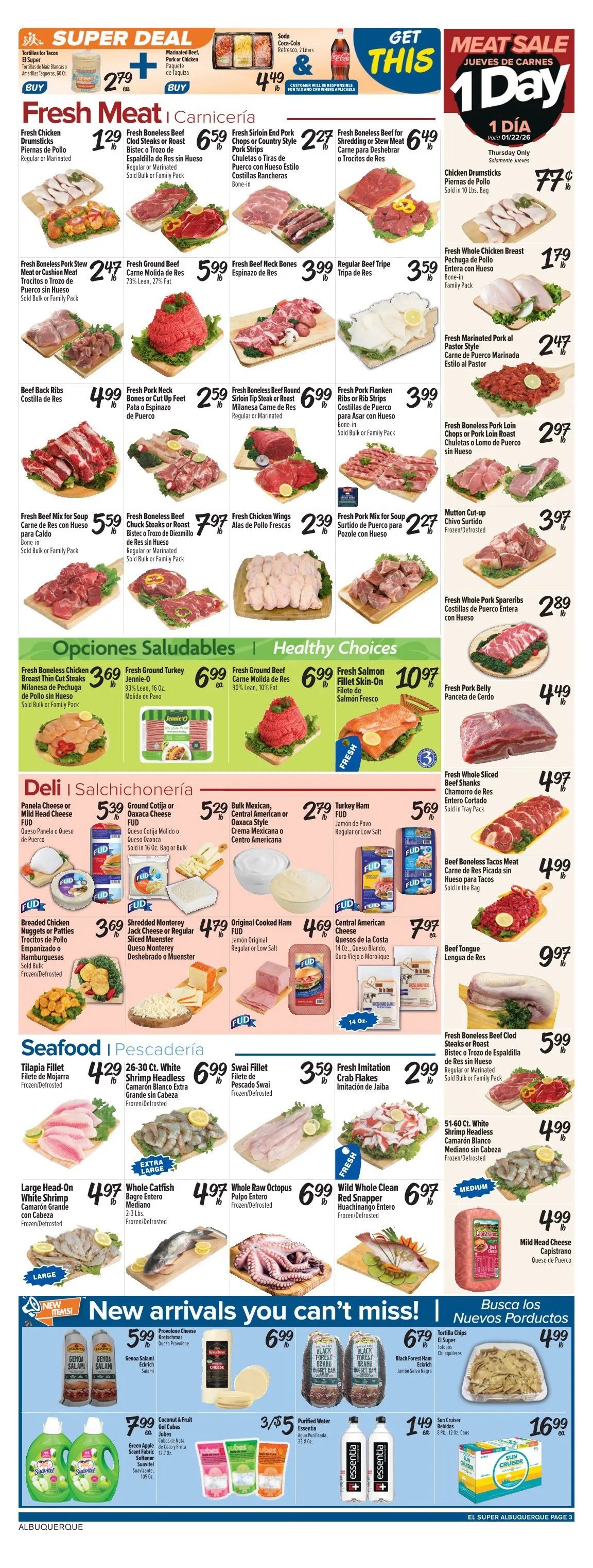 Weekly ad  El Super Sales from January 21 to January 27 2026 - Page 3