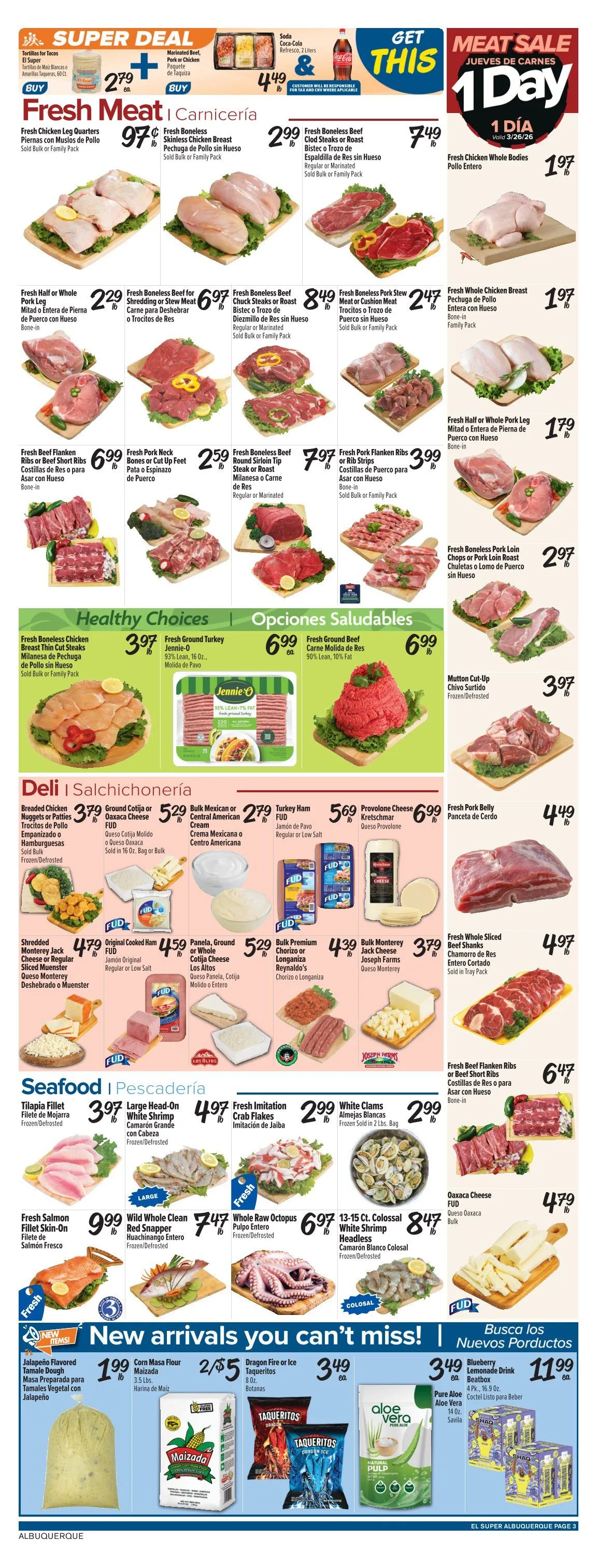 Weekly ad  El Super Sales from March 25 to March 31 2026 - Page 3
