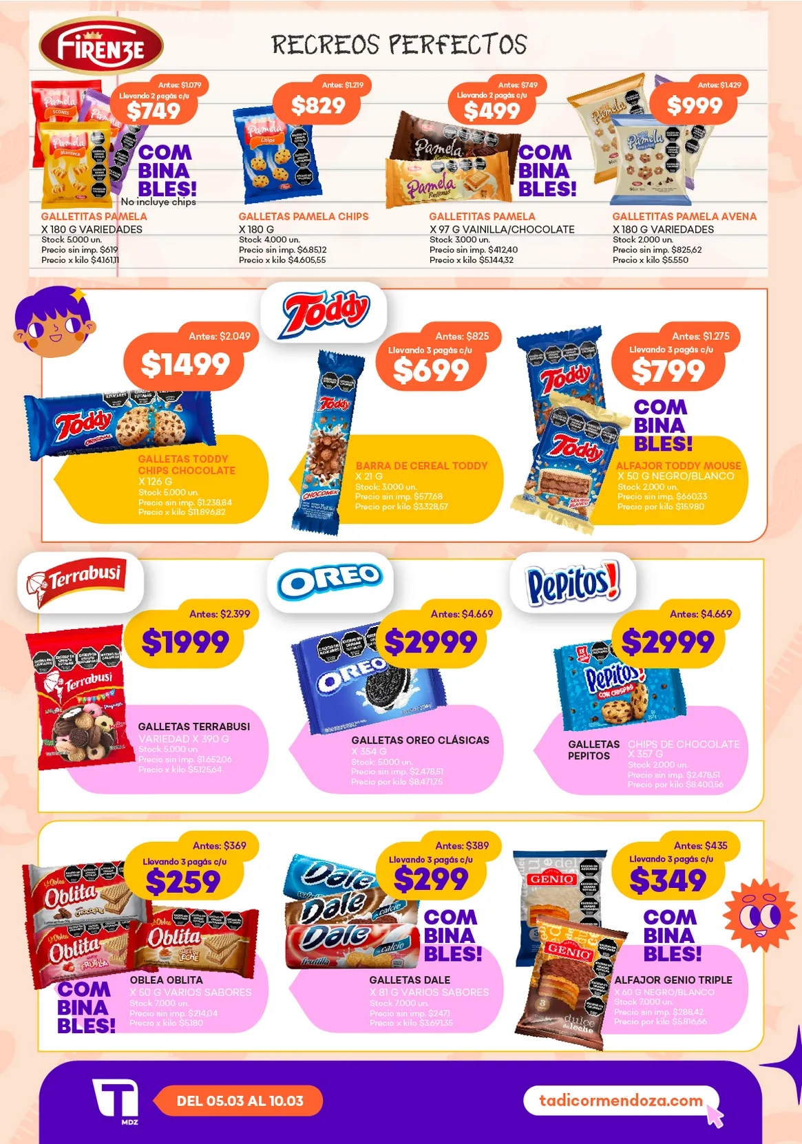 Ofertas de  Supermercados Tadicor Ofertas 5 de marzo al 10 de marzo 2026 - Página 3 del catálogo