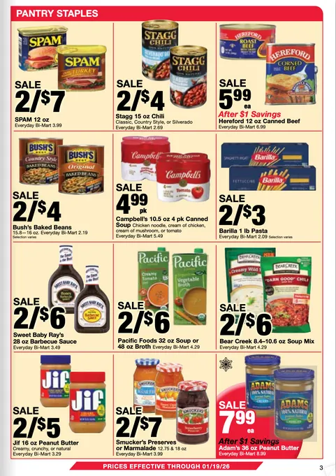 Weekly ad Bi-Mart Sales from December 30 to January 27 2026 - Page 3