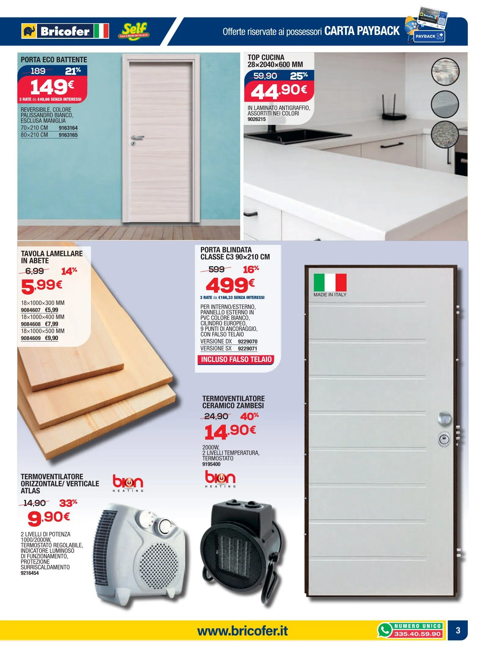 Volantini Bricofer da 15 gennaio a 1 febbraio di 2026 - Pagina del volantino 3