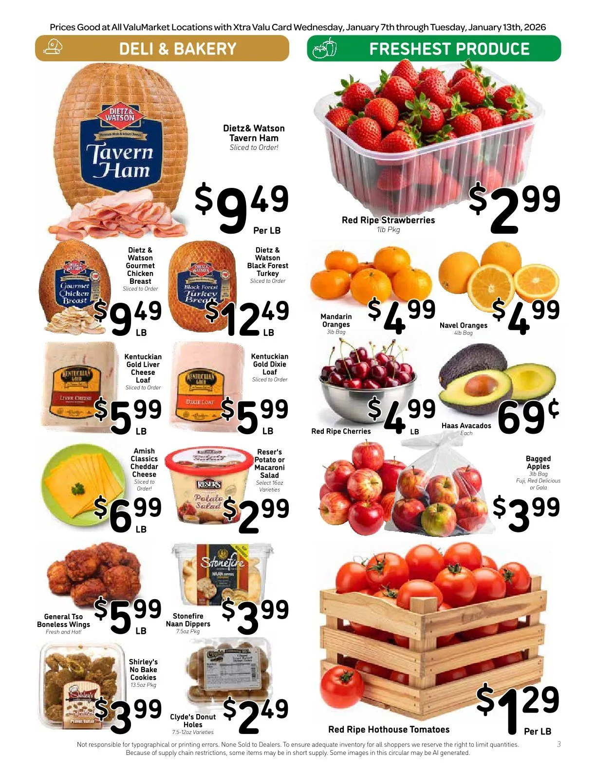 Weekly ad ValuMarket Sales from January 7 to January 13 2026 - Page 3