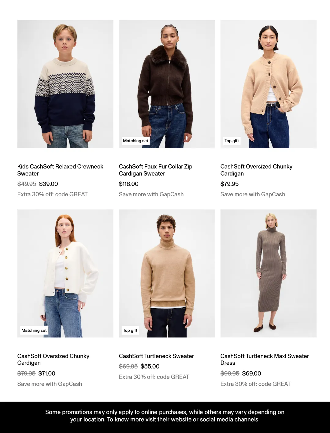 Weekly ad Gap Sales from December 3 to December 16 2025 - Page 2