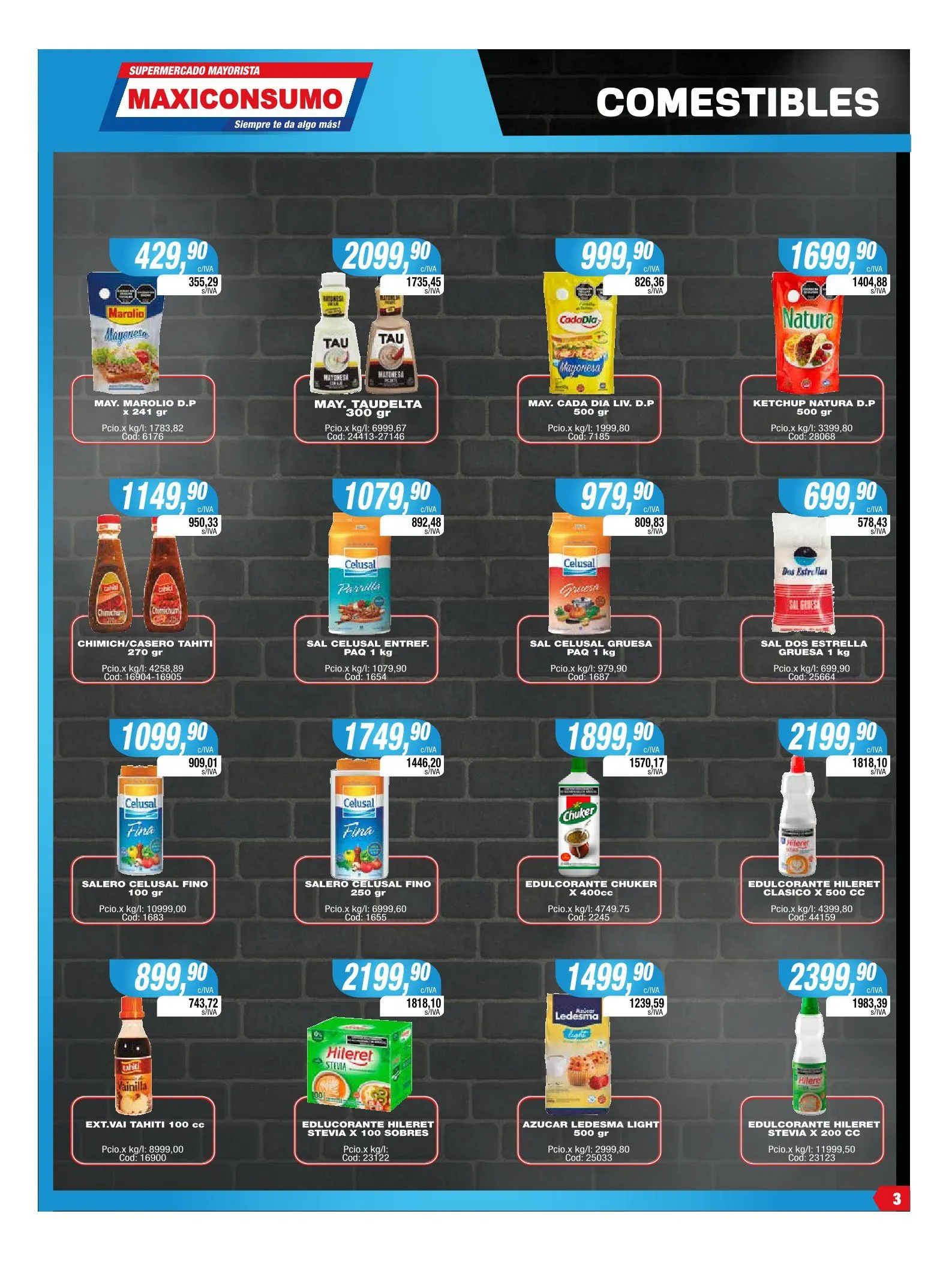 Ofertas de Maxiconsumo Ofertas 19 de mayo al 25 de mayo 2025 - Página 3 del catálogo