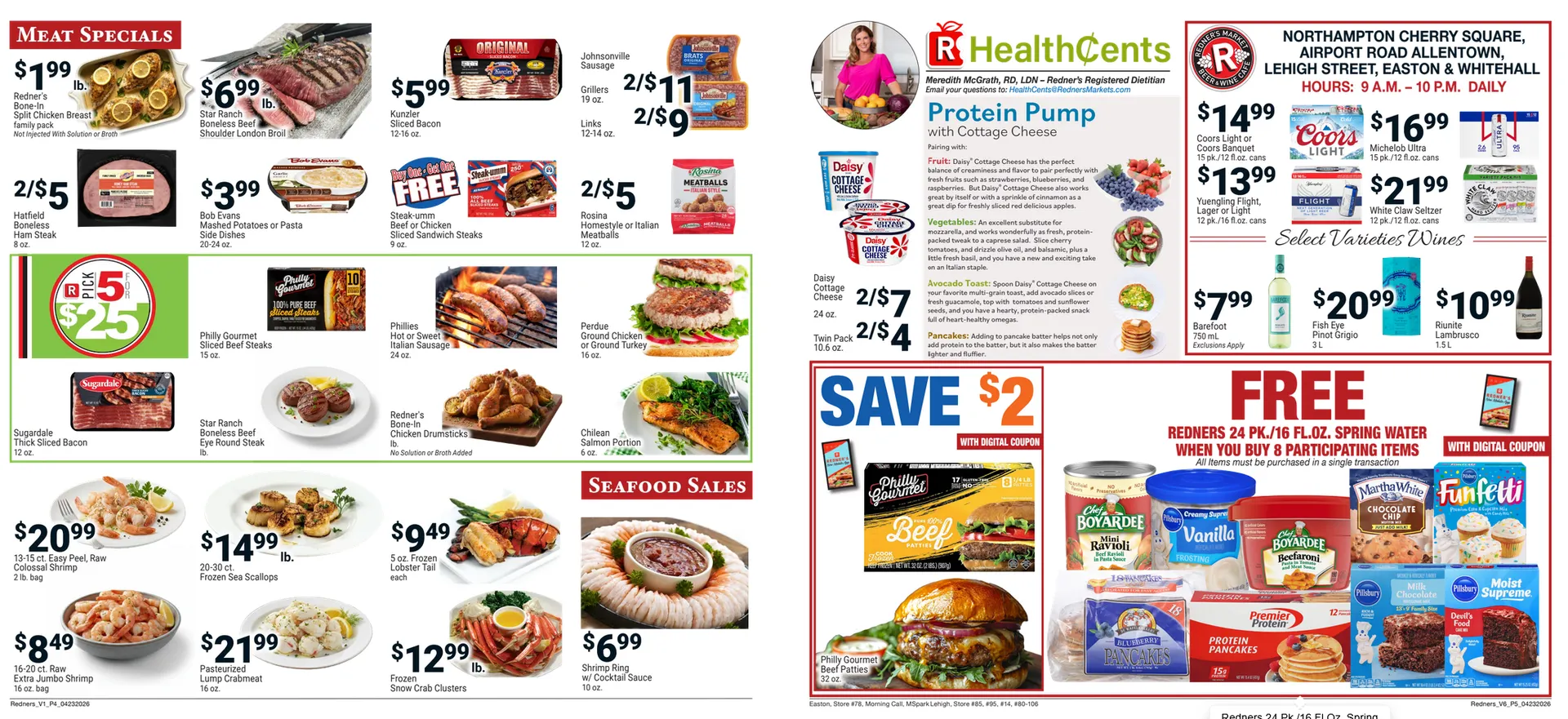 Weekly ad Redner's Market  Sales from April 23 to April 29 2026 - Page 3