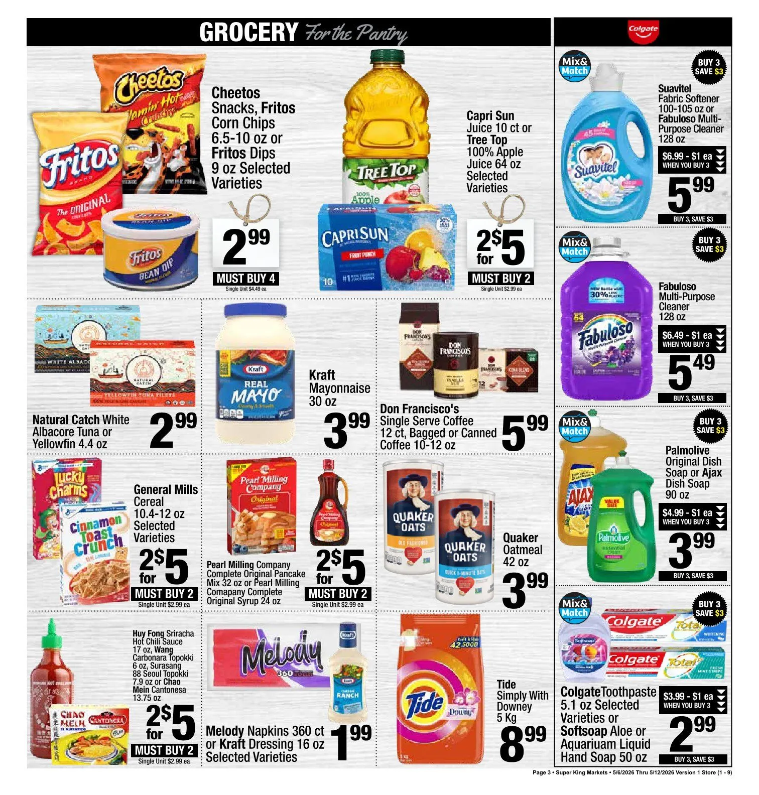 Weekly ad Super King Markets Sales from May 6 to May 12 2026 - Page 3