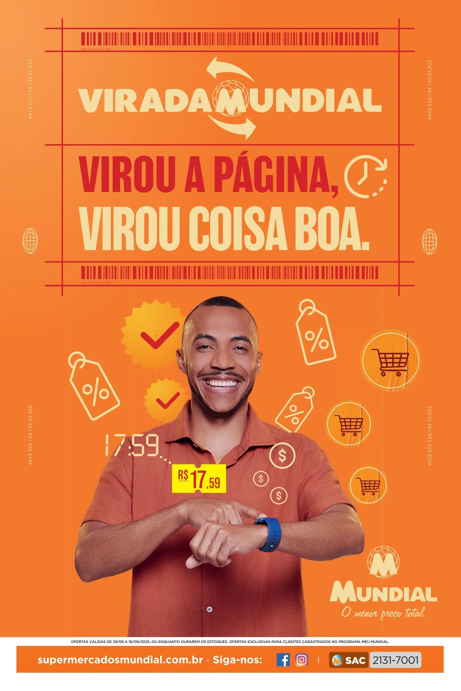 Encarte de Folhetos Supermercados Mundial 29 de agosto até 16 de setembro 2025 - Pagina 2