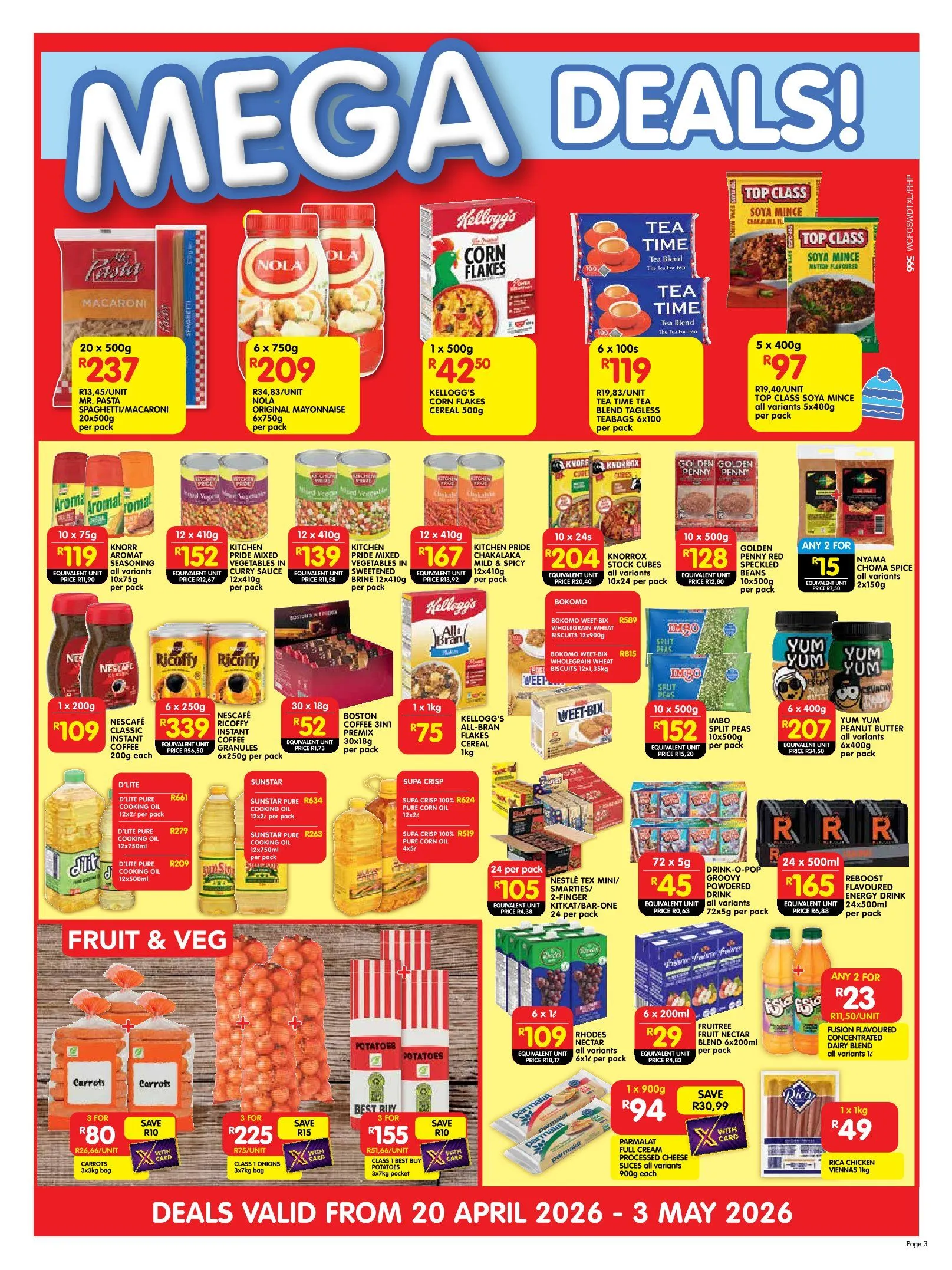 Shoprite Sales from 23 April to 3 May 2026 - Catalogue Page 3