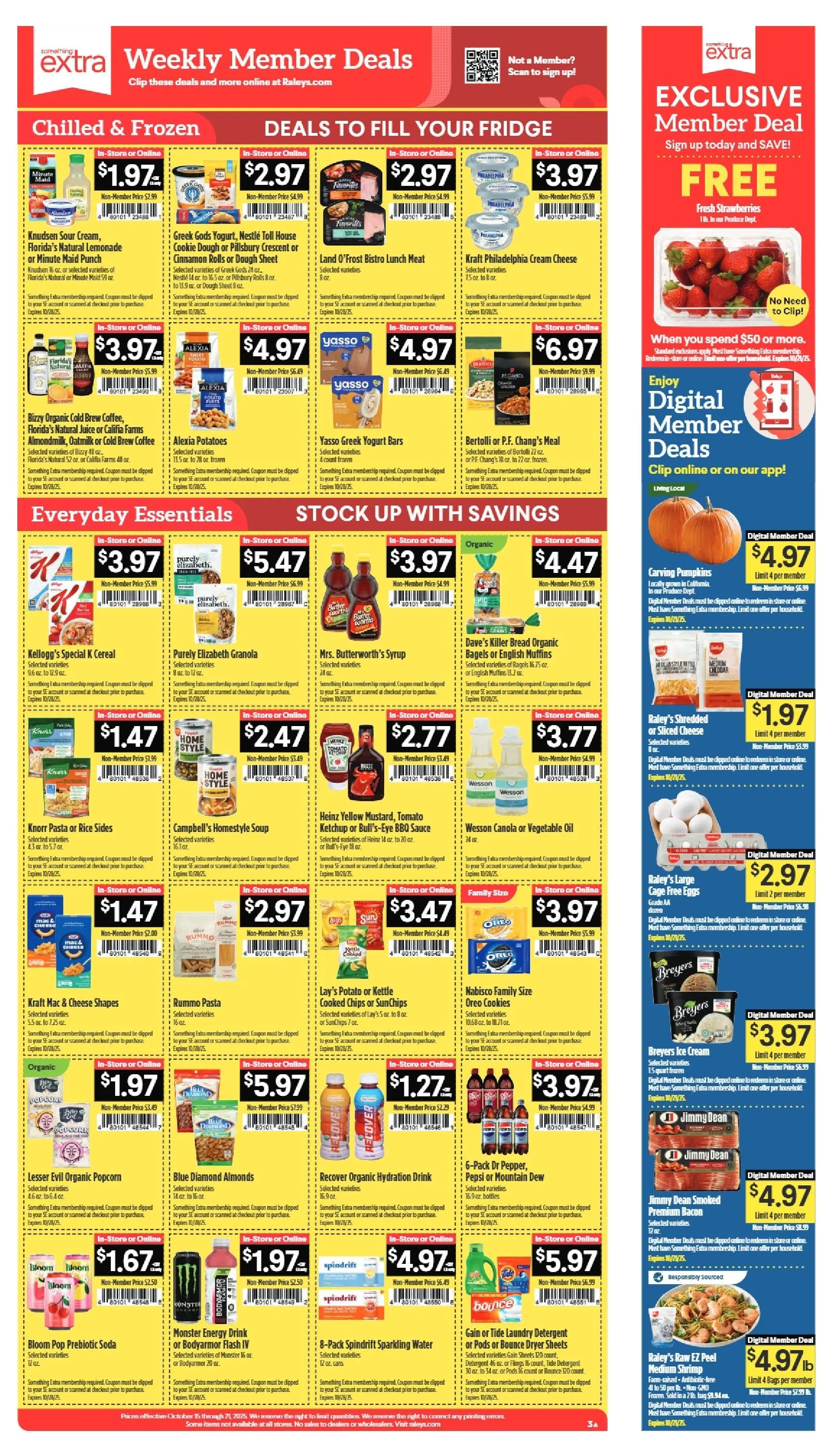 Weekly ad Raley's Sales from October 15 to October 21 2025 - Page 3
