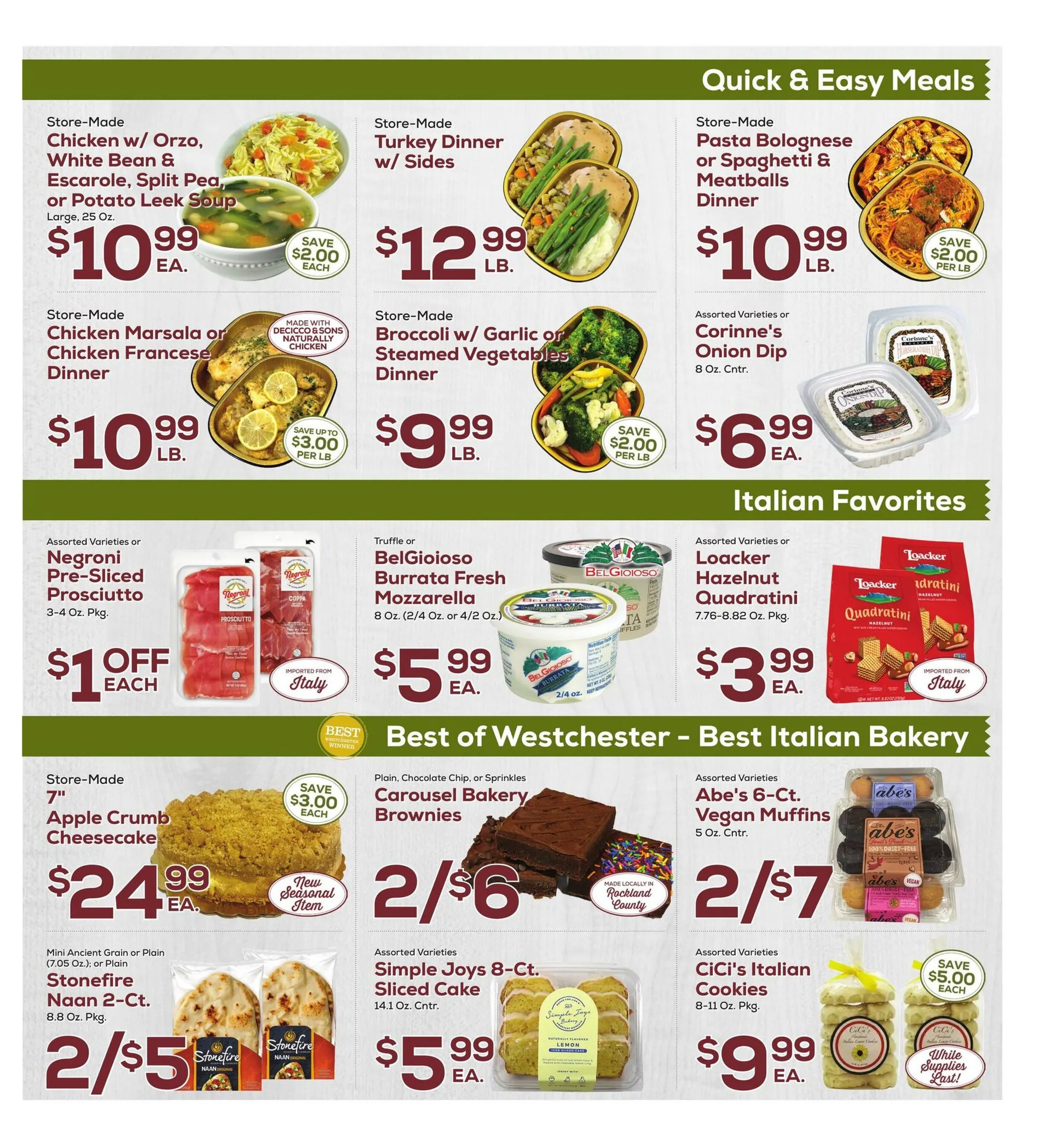 Weekly ad DeCicco  Sons Sales from November 7 to November 13 2025 - Page 3