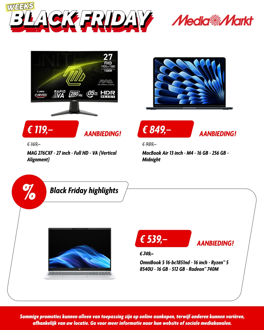 Folder Black friday van 28 november tot 5 december 2025 - Folder pagina 2