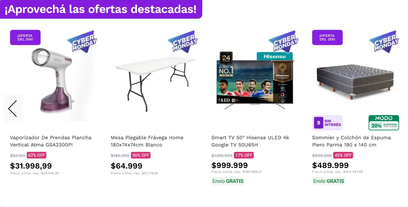 Ofertas de Frávega Ofertas 10 de noviembre al 16 de noviembre 2025 - Página 4 del catálogo