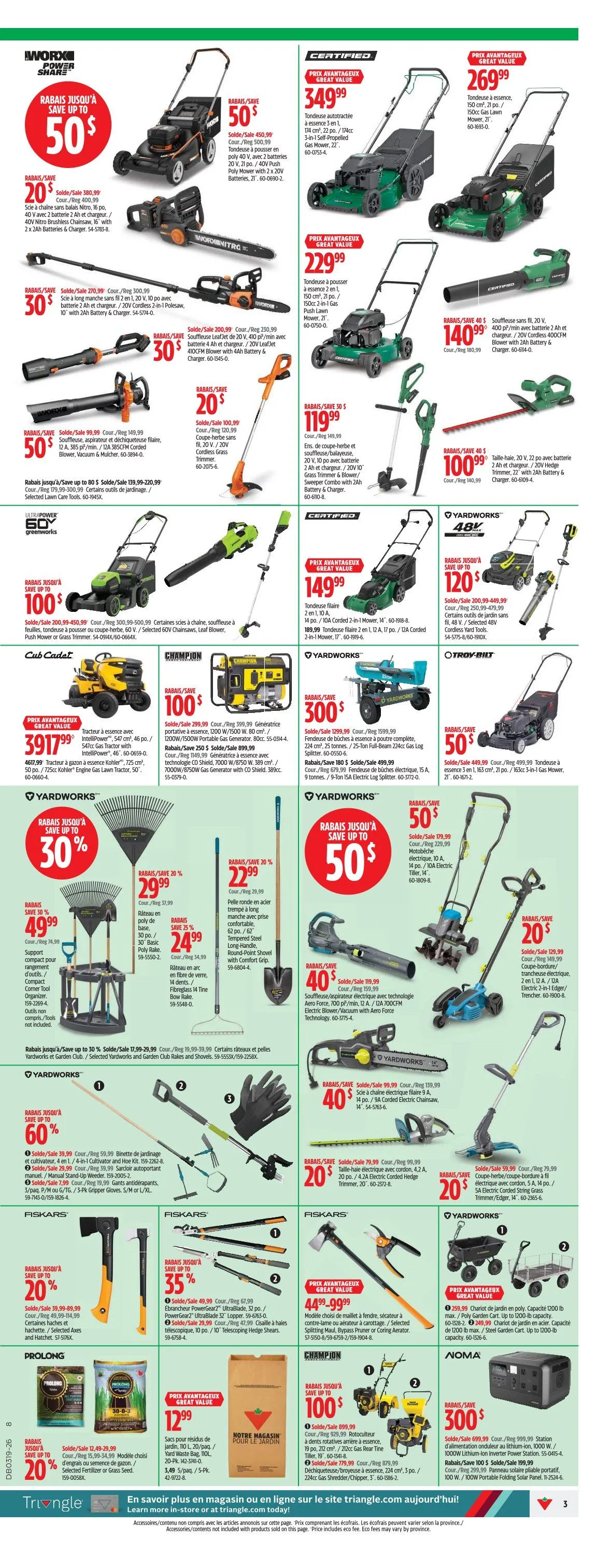 Canadian Tire Sales from May 4 to May 7 2026 - flyer page 3