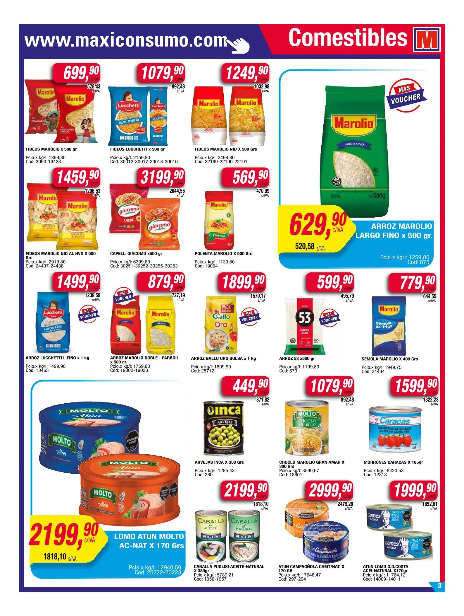 Ofertas de Maxiconsumo Oferta semanal 31 de marzo al 6 de abril 2025 - Página 3 del catálogo