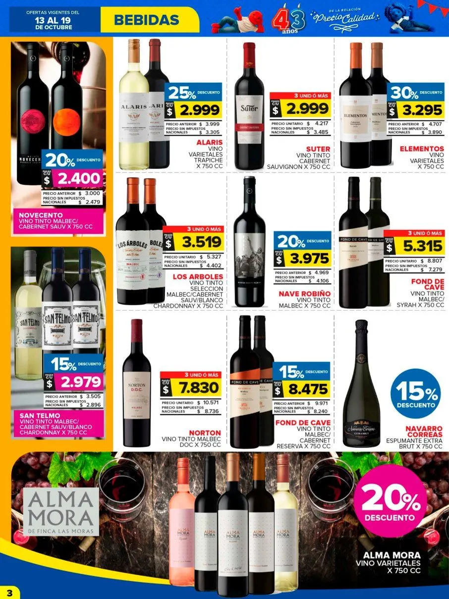 Ofertas de Ofertas Carrefour Maxi  13 de octubre al 20 de octubre 2025 - Página 3 del catálogo
