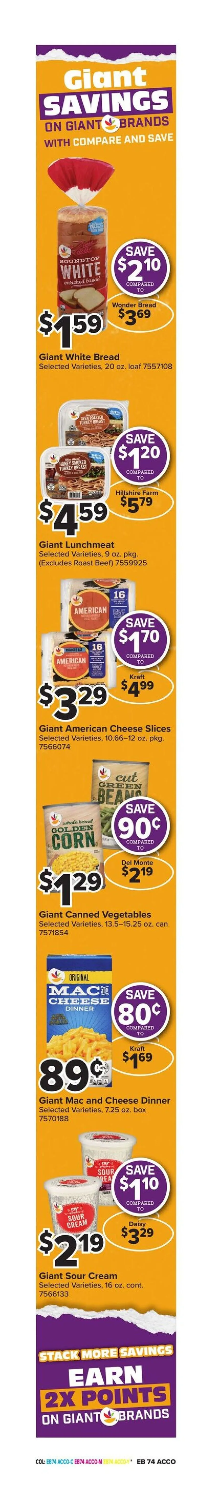 Weekly ad Giant Food Sales from January 9 to January 15 2026 - Page 3