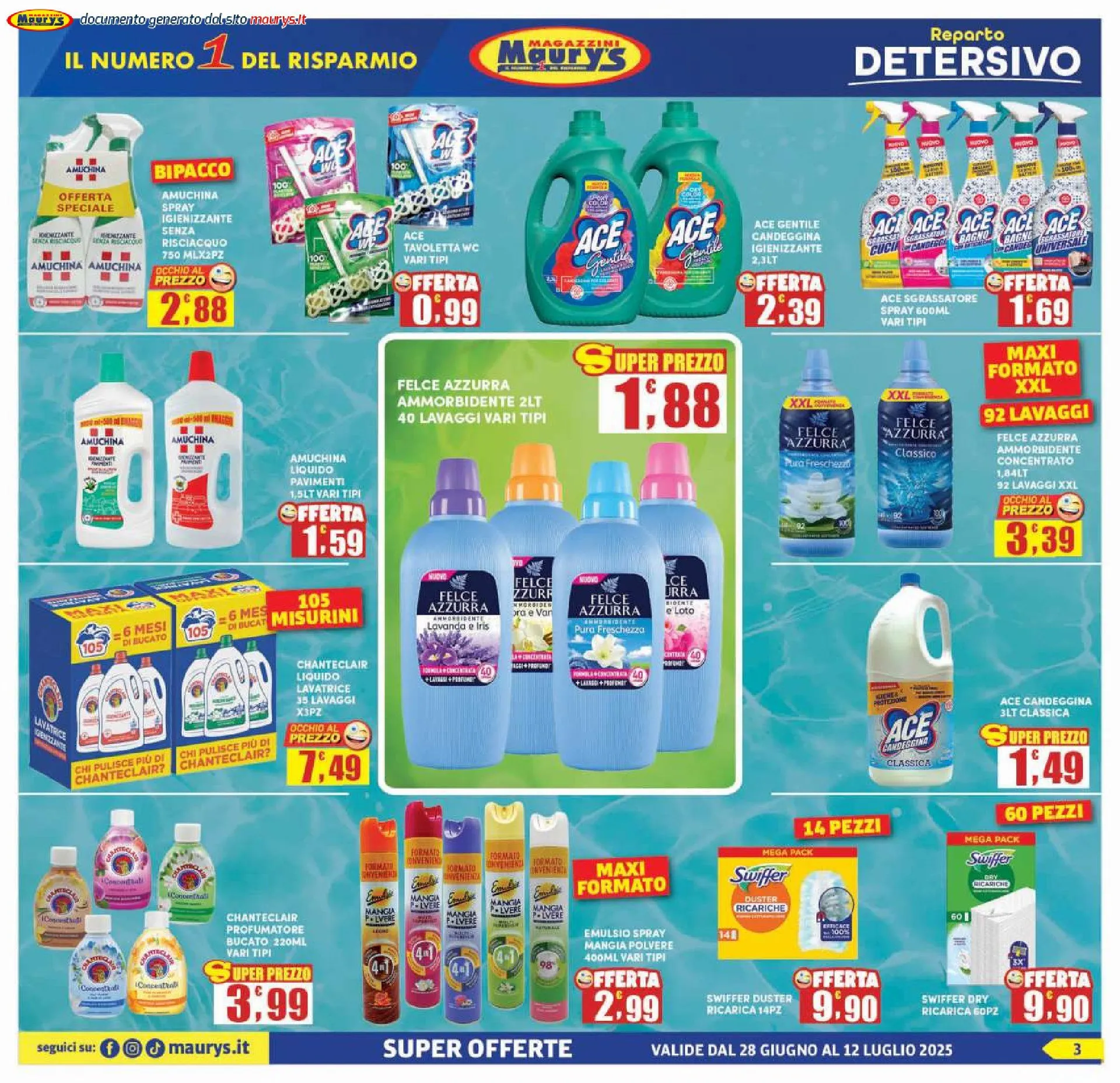 Maury's Promozione da 28 giugno a 12 luglio di 2025 - Pagina del volantino 3