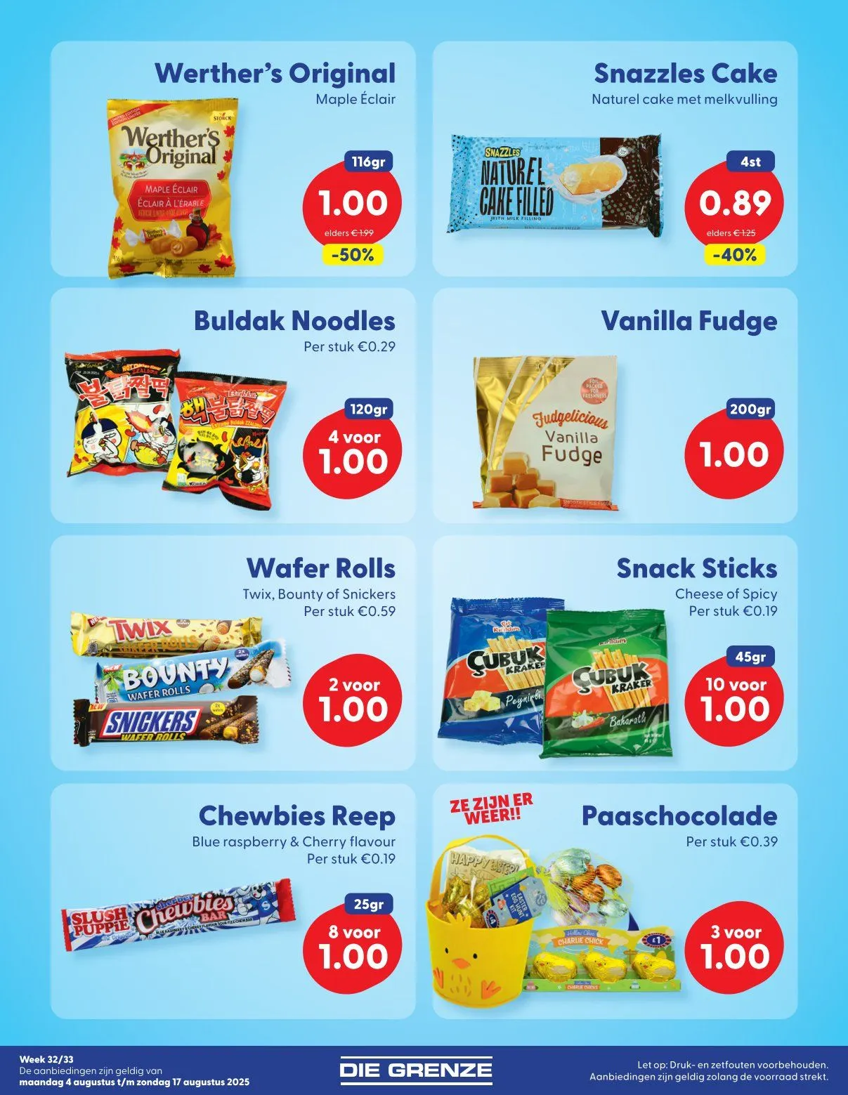 Die Grenze Aanbiedingen van 4 augustus tot 17 augustus 2025 - Folder pagina 3