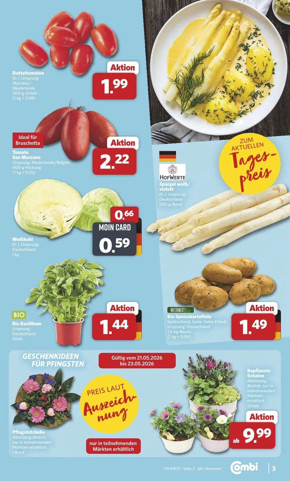 Combi Angebote von 18. Mai bis 23. Mai 2026 - Prospekt seite 3