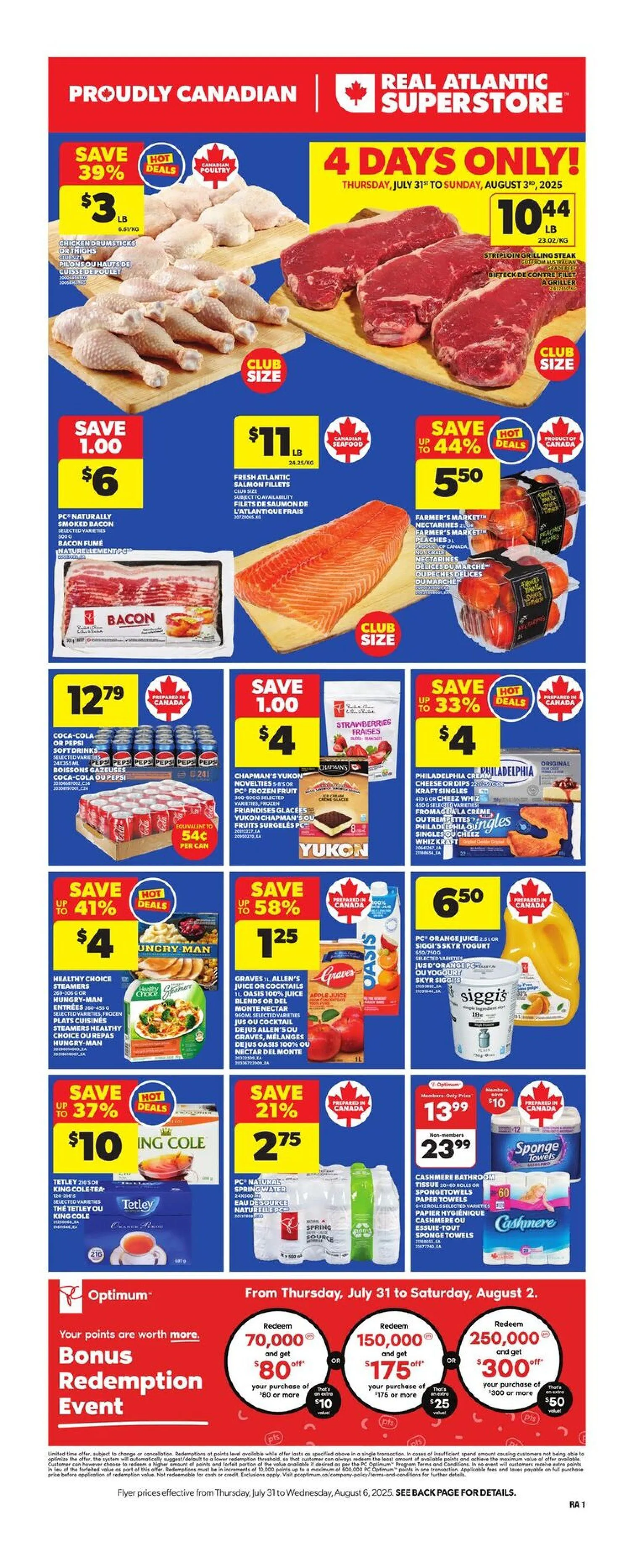 Atlantic Superstore Sales from July 31 to August 6 2025 - flyer page 3