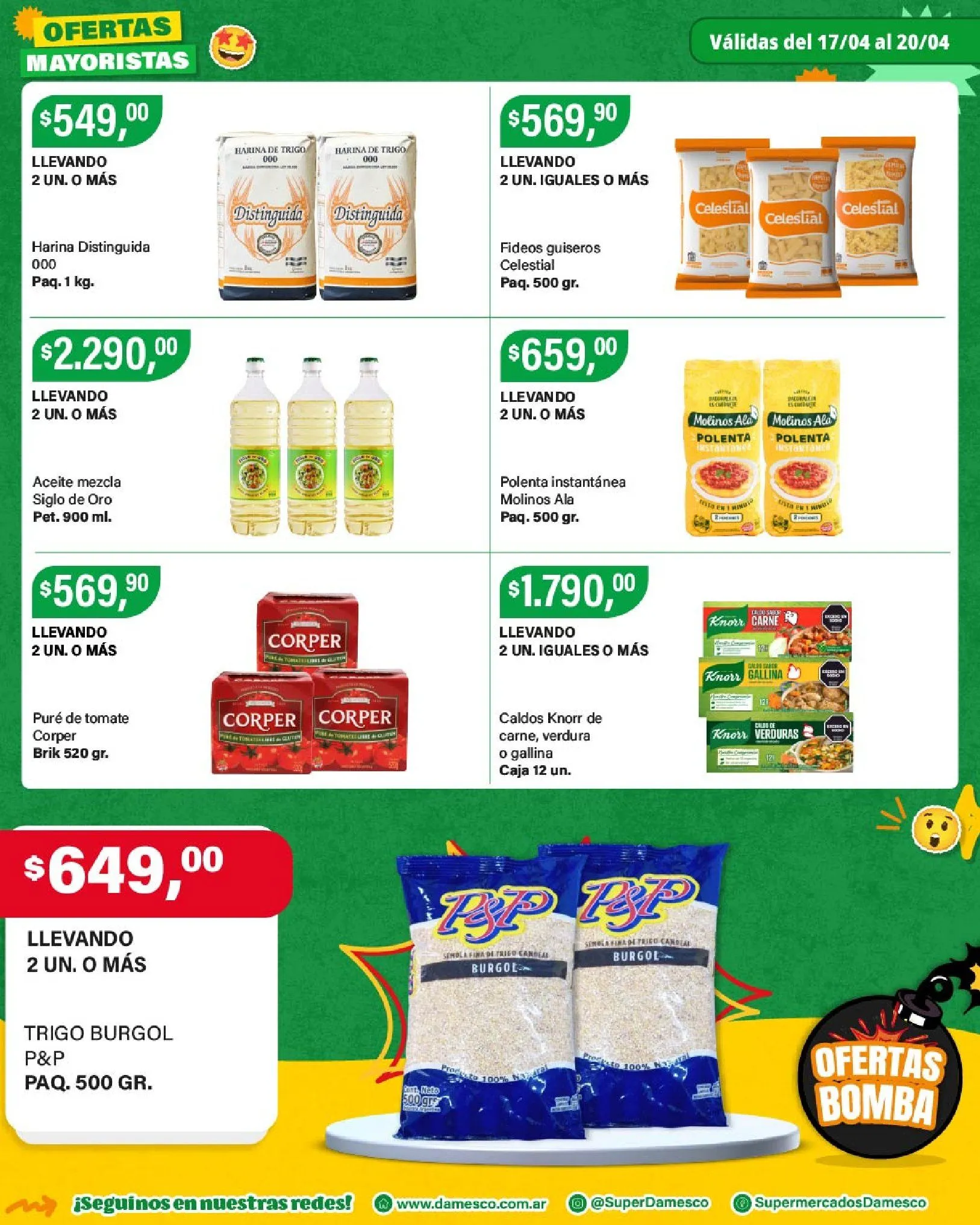 Ofertas de Ofertas Damesco 17 de abril al 20 de abril 2026 - Página 3 del catálogo