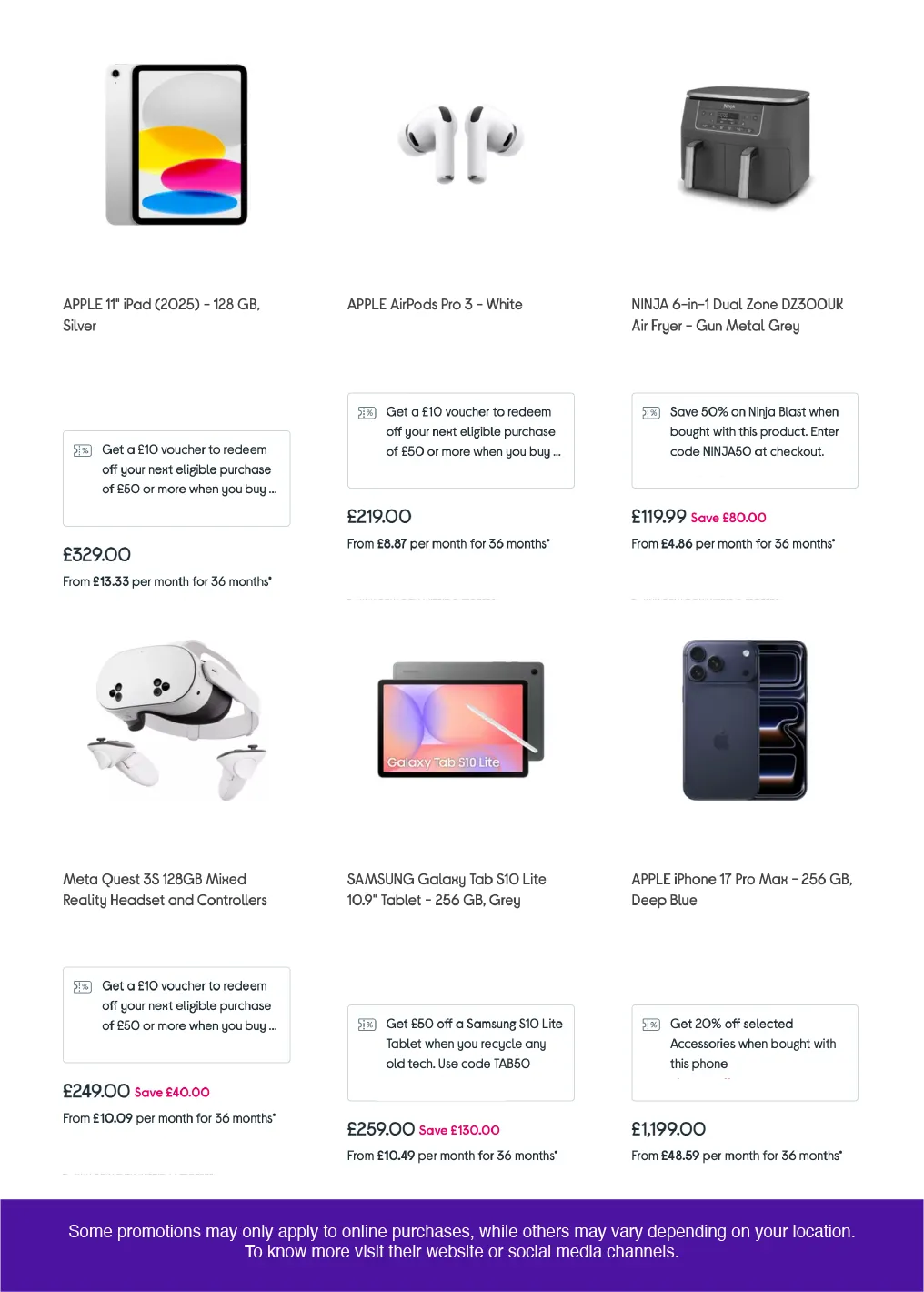 Currys Deals from 16 December to 5 January 2026 - Catalogue Page 2