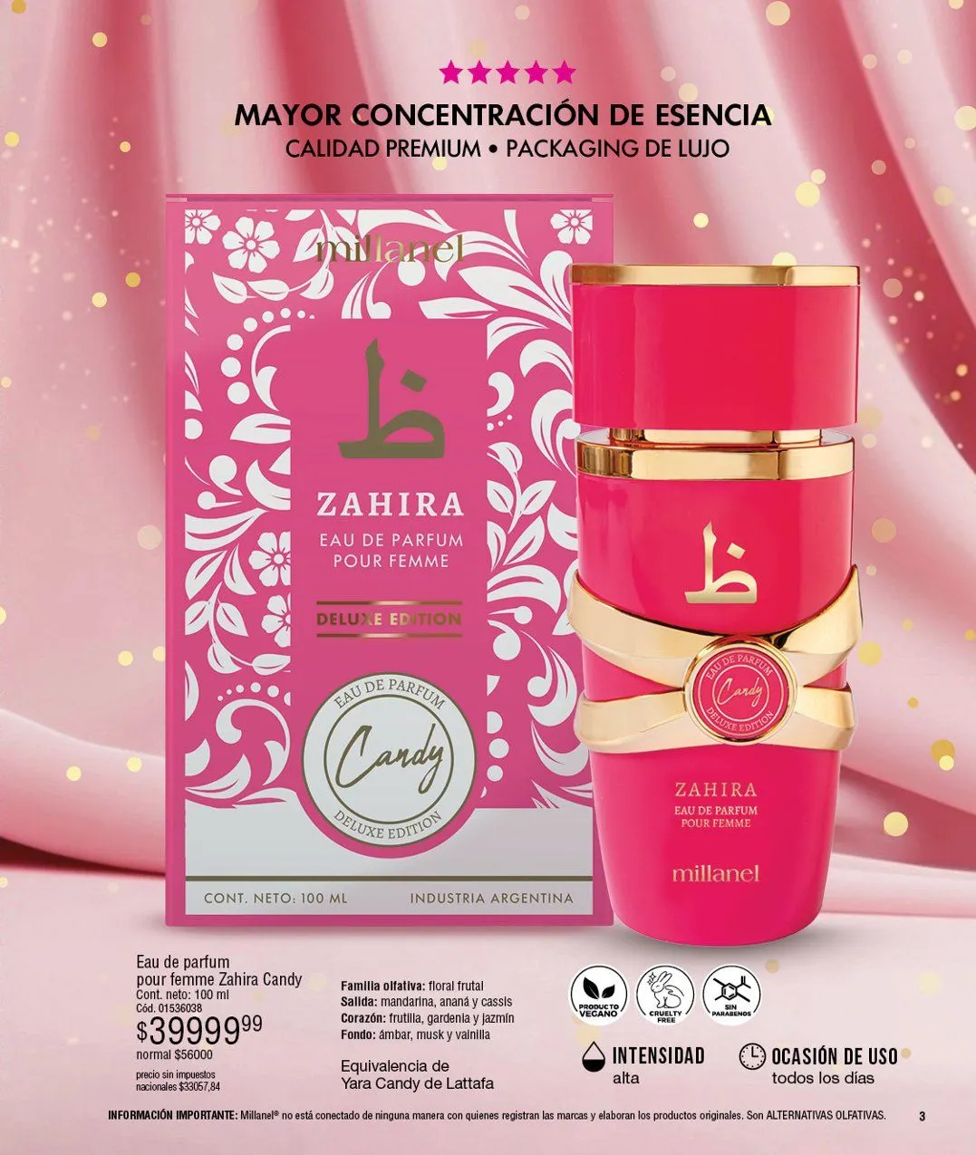 Ofertas de  Ofertas Millanel 15 de septiembre al 19 de octubre 2025 - Página 3 del catálogo