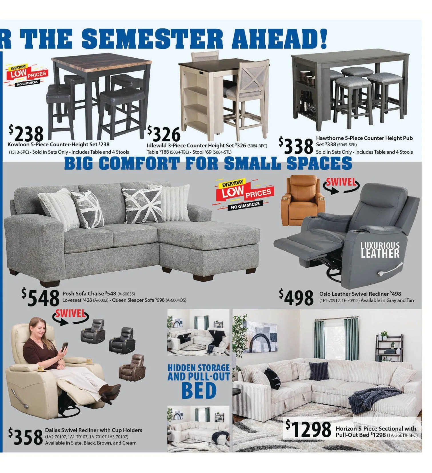Weekly ad American Furniture Warehouse Sales from July 13 to August 2 2026 - Page 3