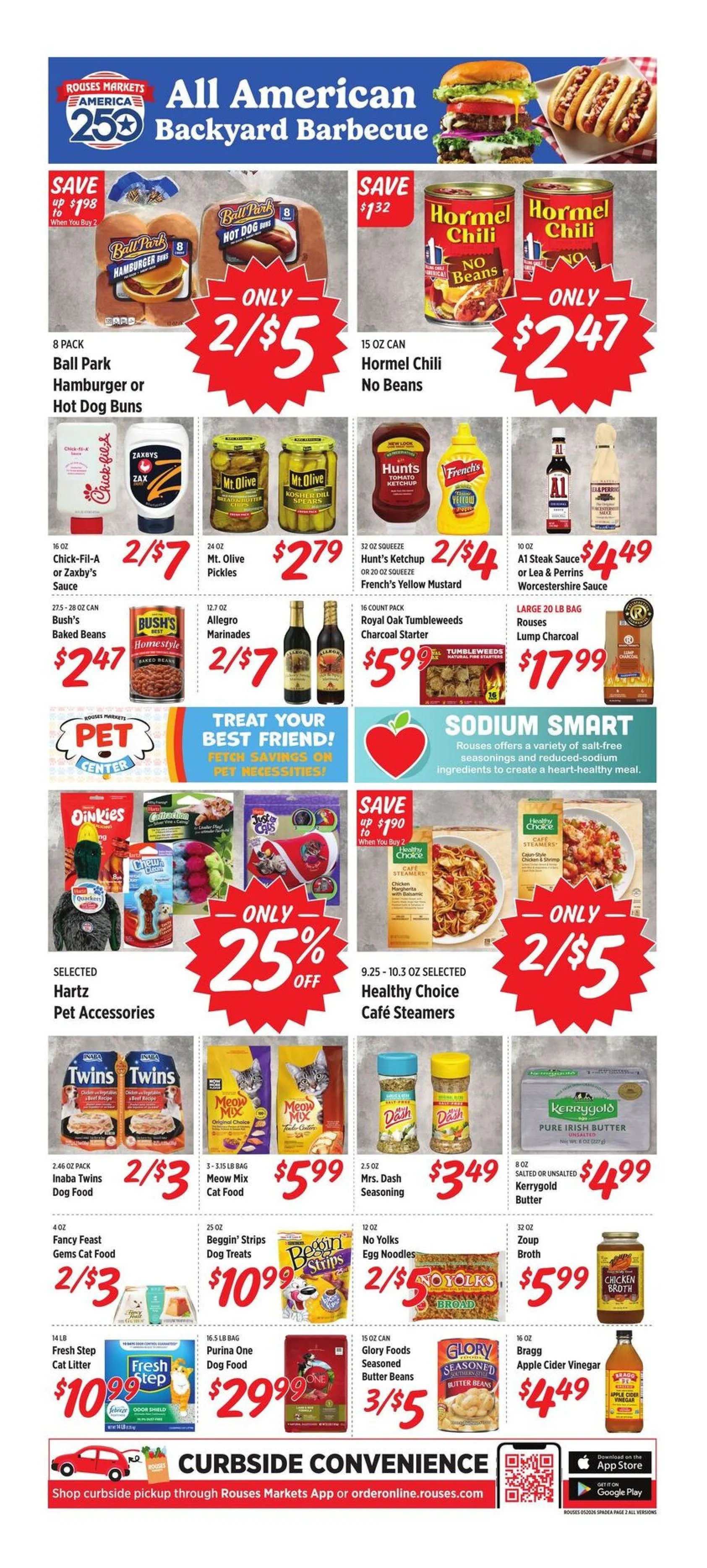 Weekly promotion Rouses Markets Sales spanning from May 20 to May 27 2026 - Page 3 for Catalogue 365