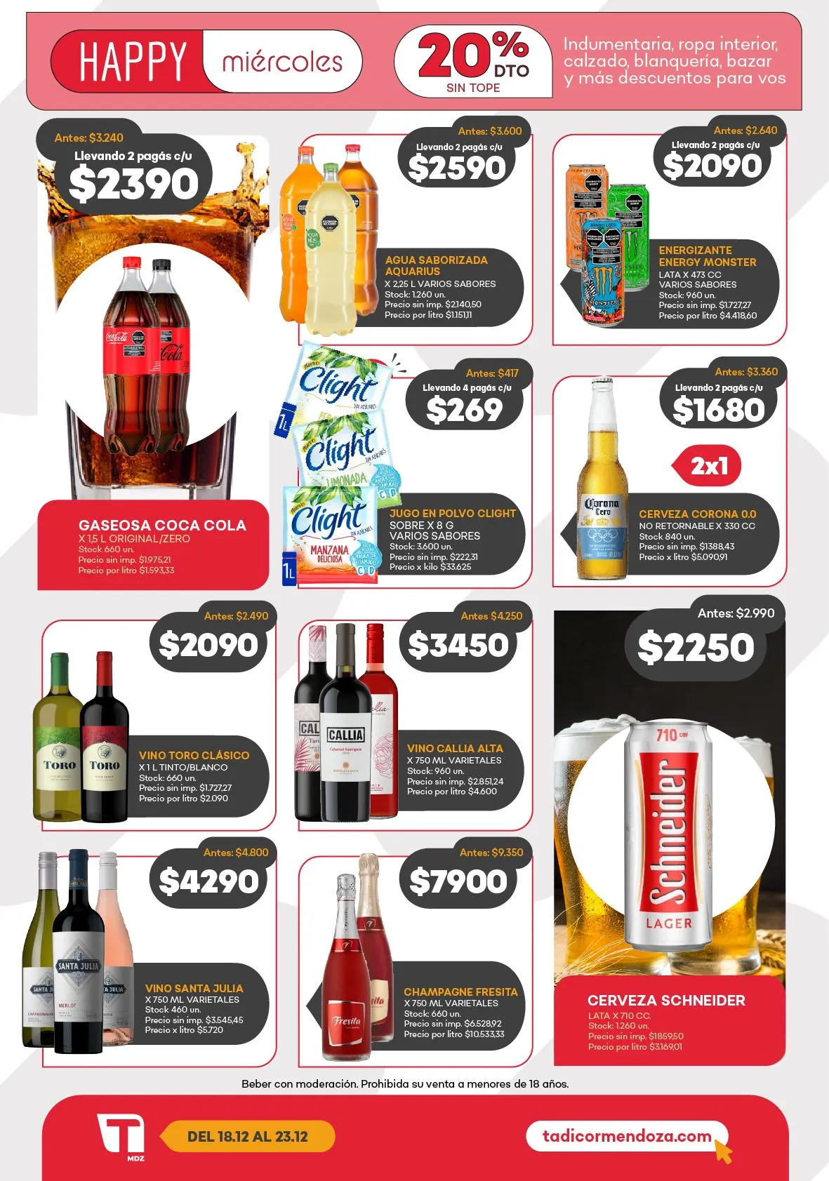 Ofertas de Supermercados Tadicor Ofertas 18 de diciembre al 24 de diciembre 2025 - Página 3 del catálogo