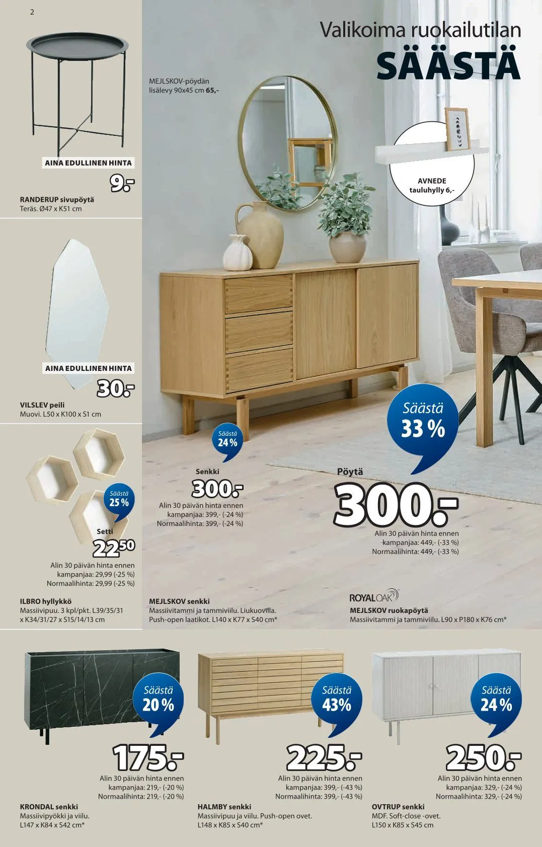 Tarjoukset JYSK voimassa alkaen 12. maaliskuuta - 8. huhtikuuta 2026 - Tarjouslehti sivu 3