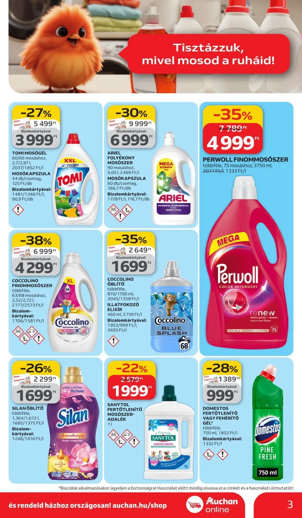 Katalógus Auchan legfrissebb ajánlatai március 5.-tól március 18.-ig 2026. - Oldal 3