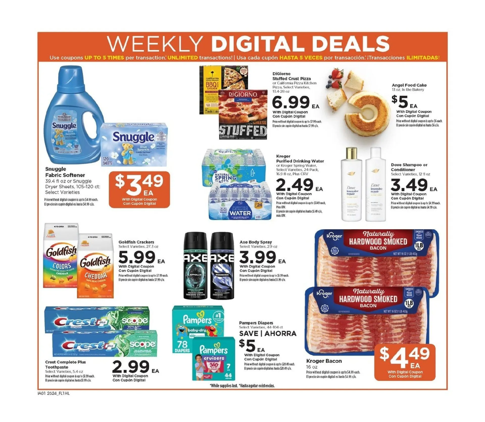 Weekly promotion Food 4 Less Sales spanning from July 15 to July 21 2026 - Page 3 for Catalogue 365