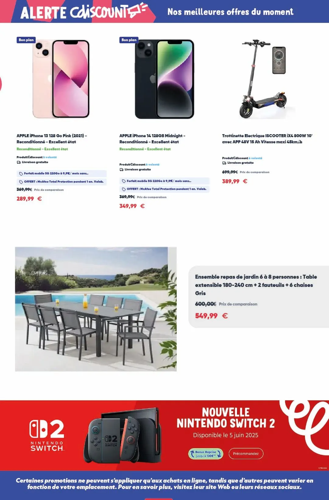 Cdiscount Offres et réductions du 24 avril au 8 mai 2025 - Catalogue page 2