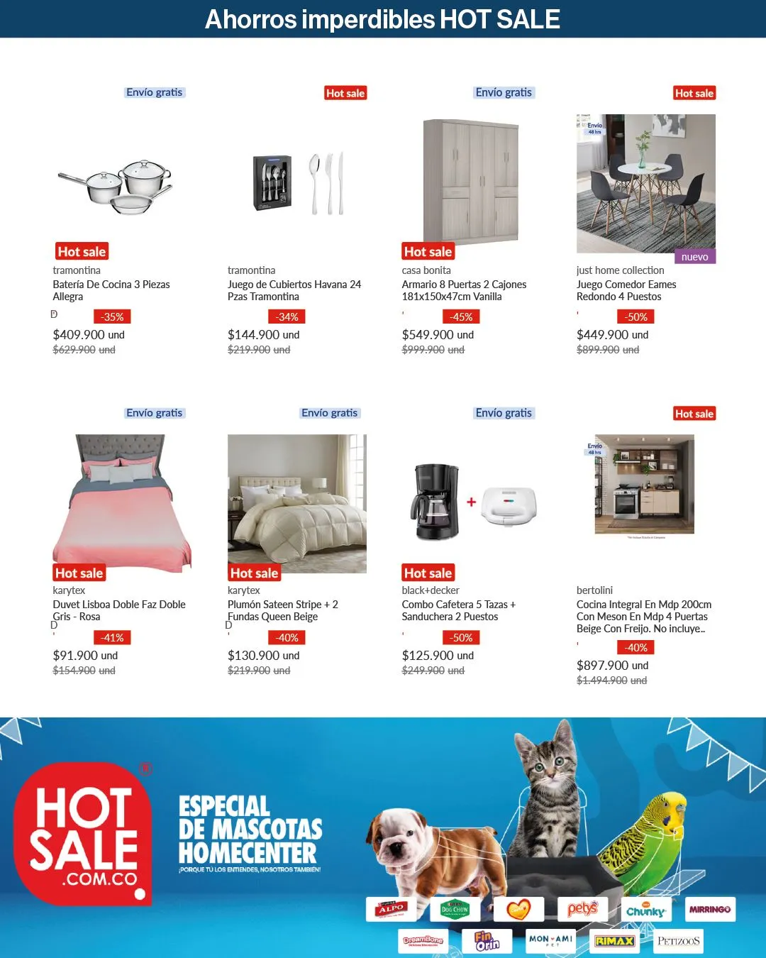 Catalogo de Homecenter Ofertas Hot Sale! 17 de octubre al 21 de octubre 2024 - Pag 2