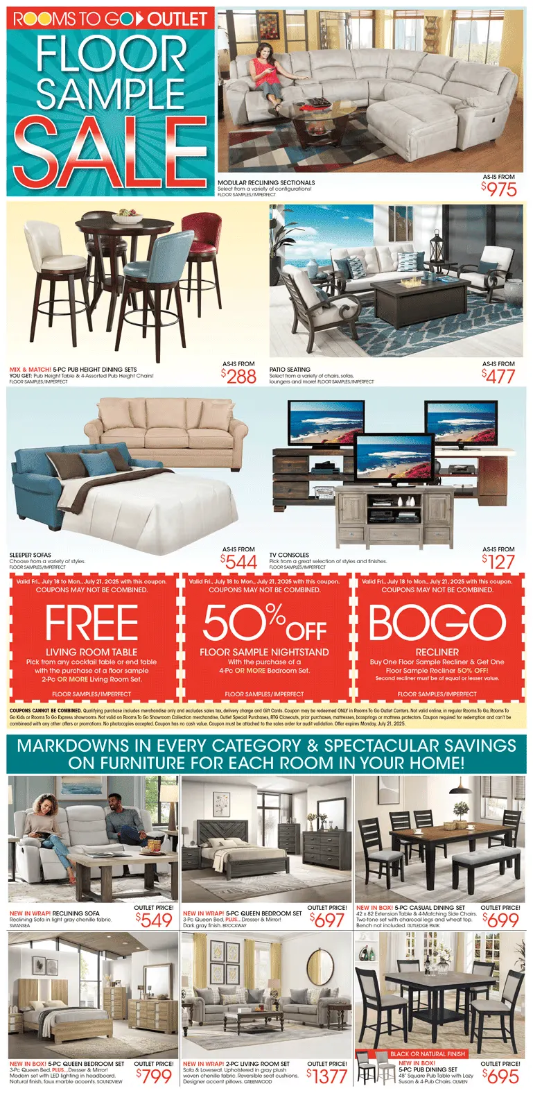 Weekly ad Rooms To Go weekly ads from July 16 to July 31 2025 - Page 2