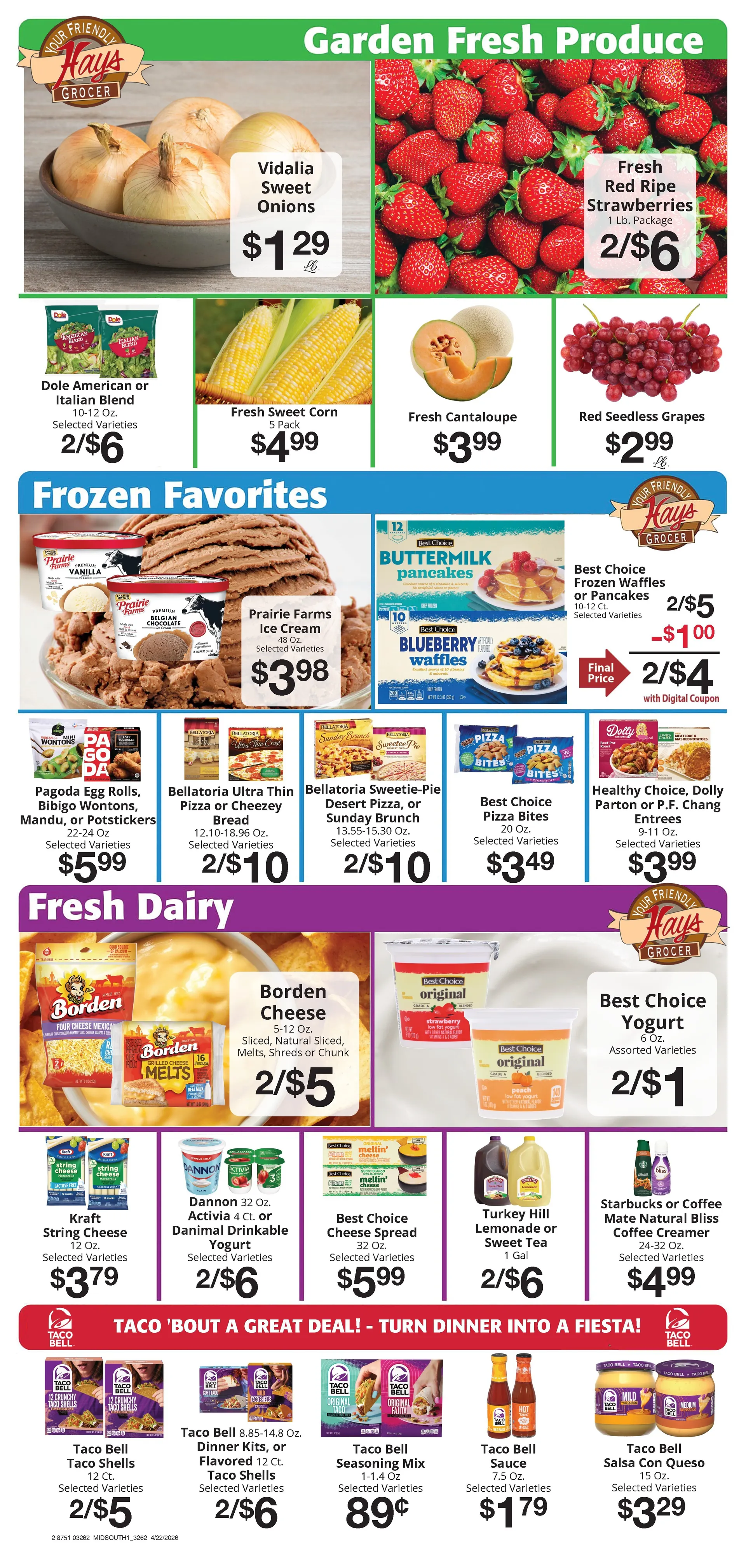 Weekly ad Hays Supermarket Sales from April 22 to April 28 2026 - Page 3